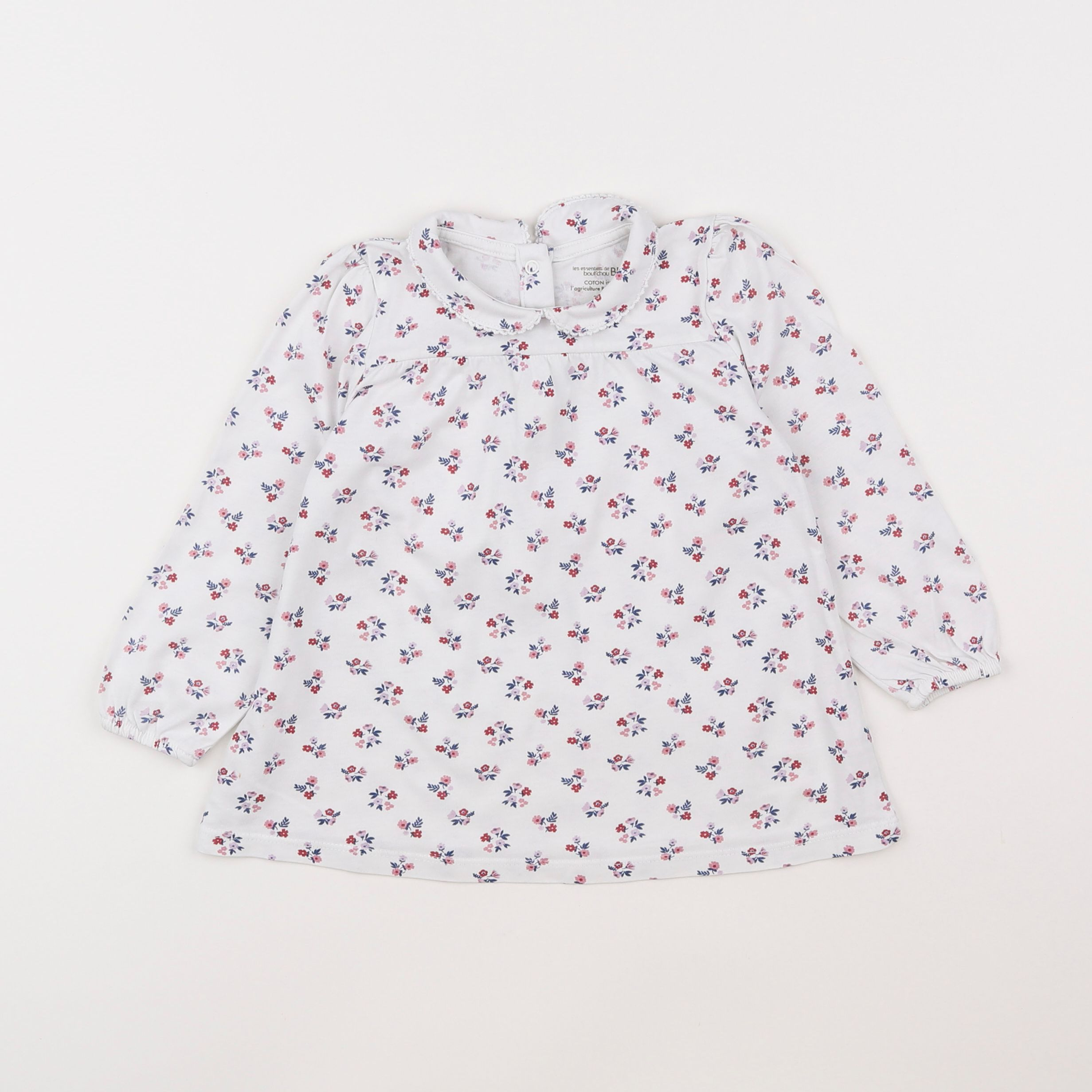 Boutchou - tee-shirt blanc - 3 ans