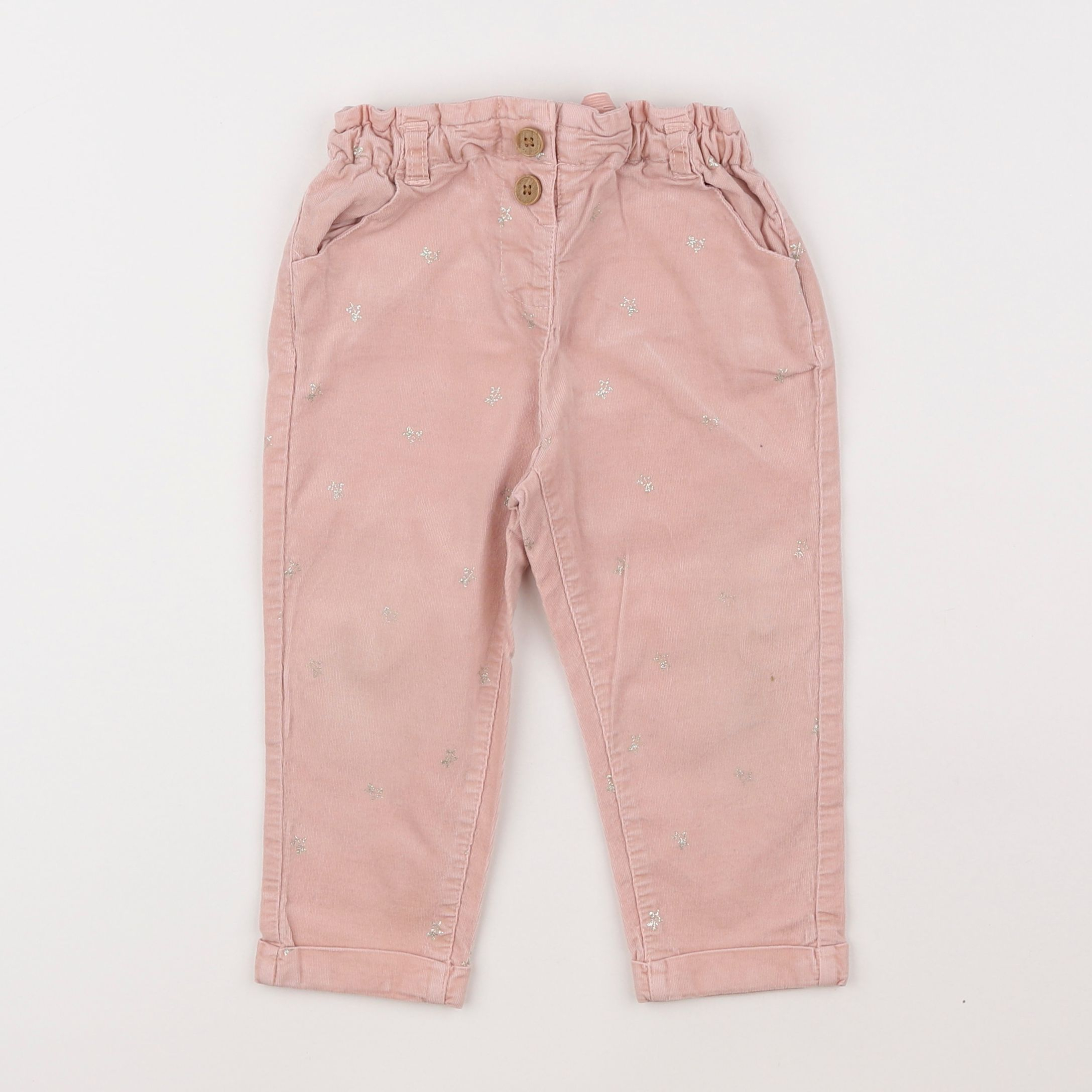 Tape à l'oeil - pantalon rose - 2 ans