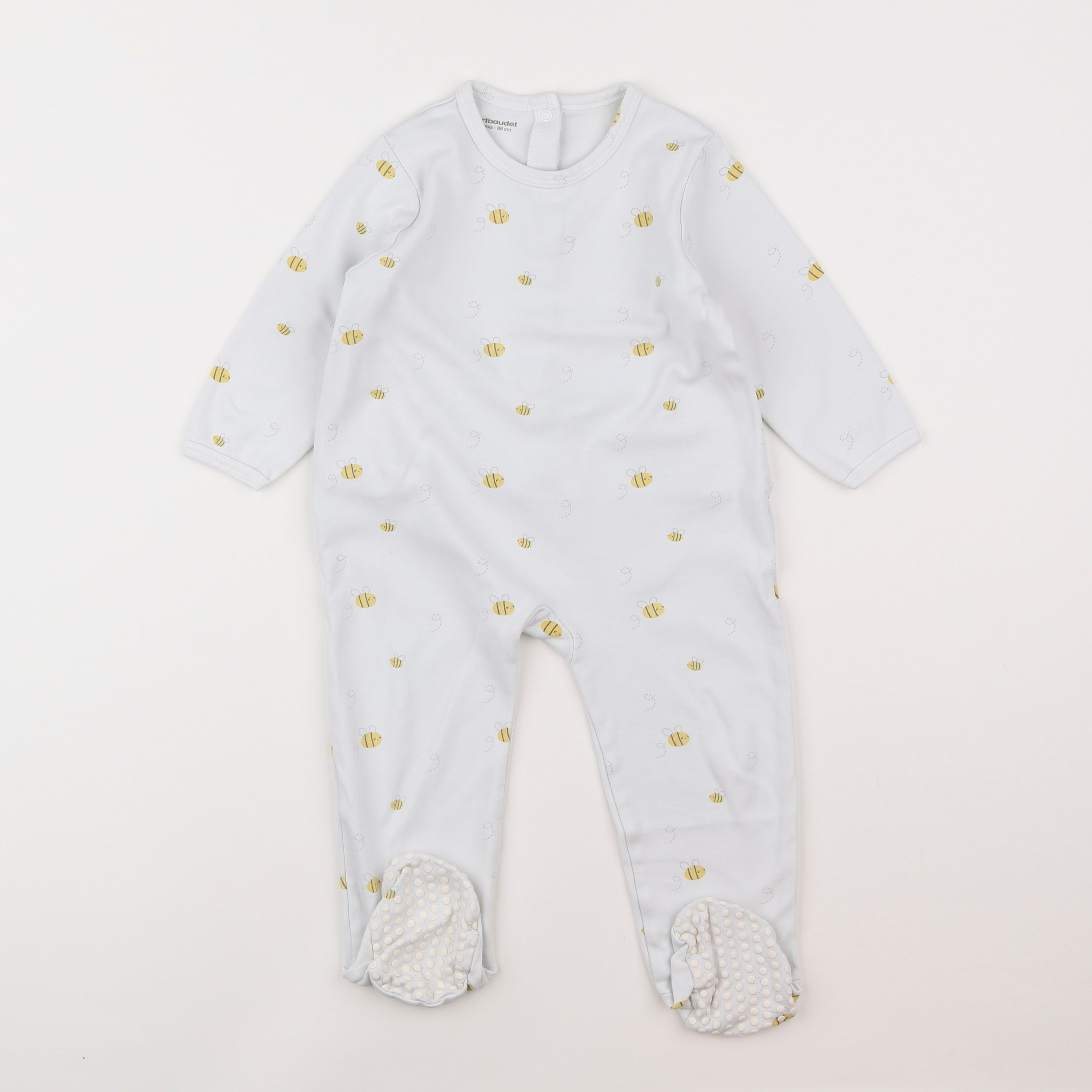 Vertbaudet - pyjama coton blanc - 2 ans