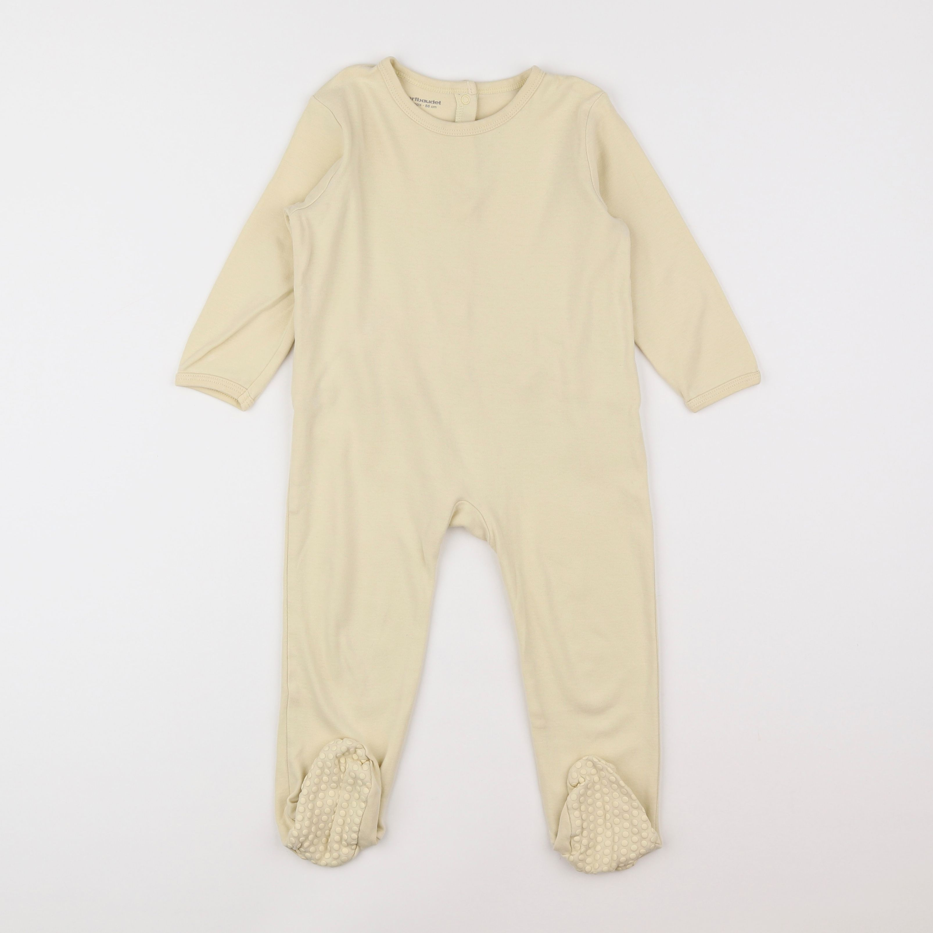 Vertbaudet - pyjama coton jaune - 2 ans