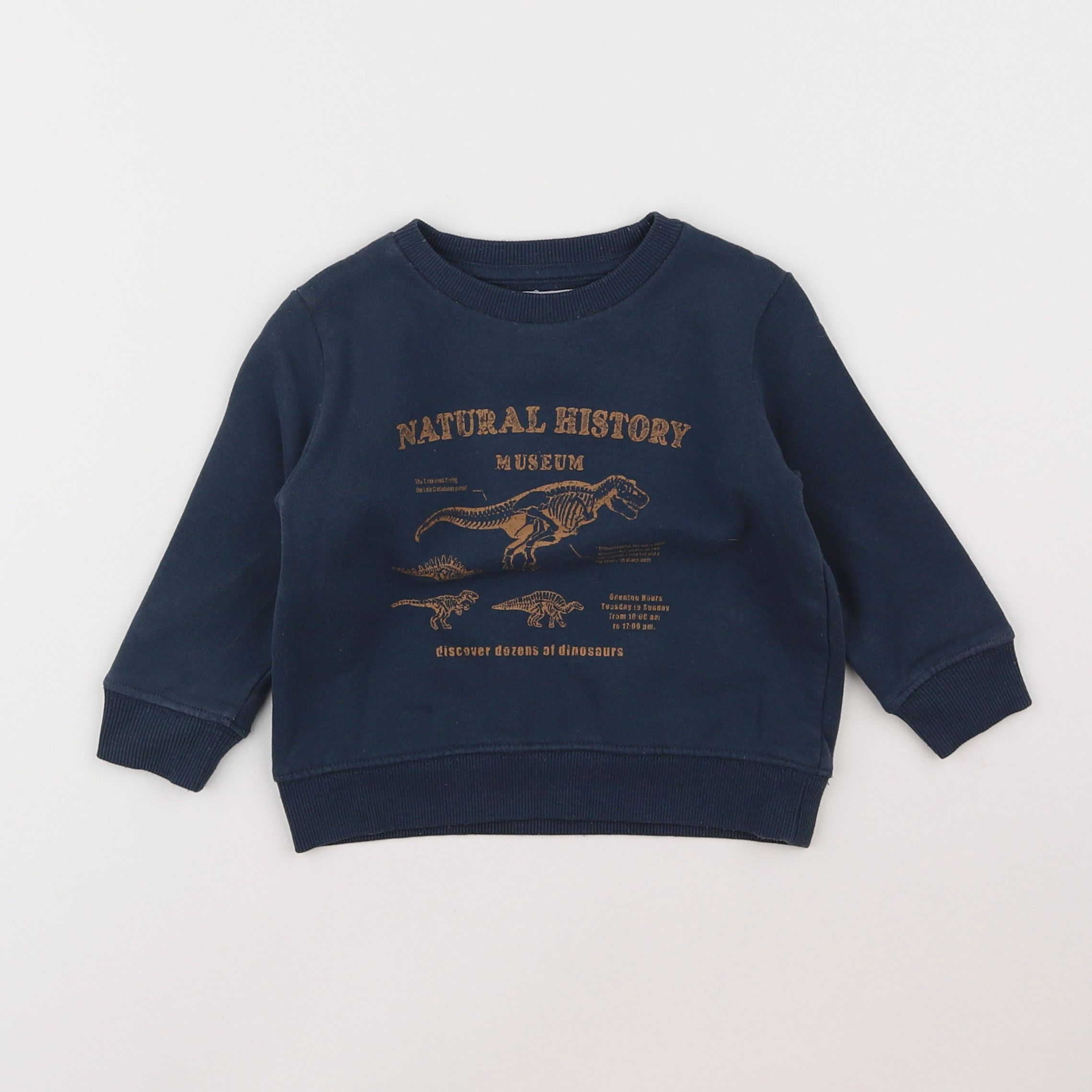 Vertbaudet - sweat bleu - 2 ans