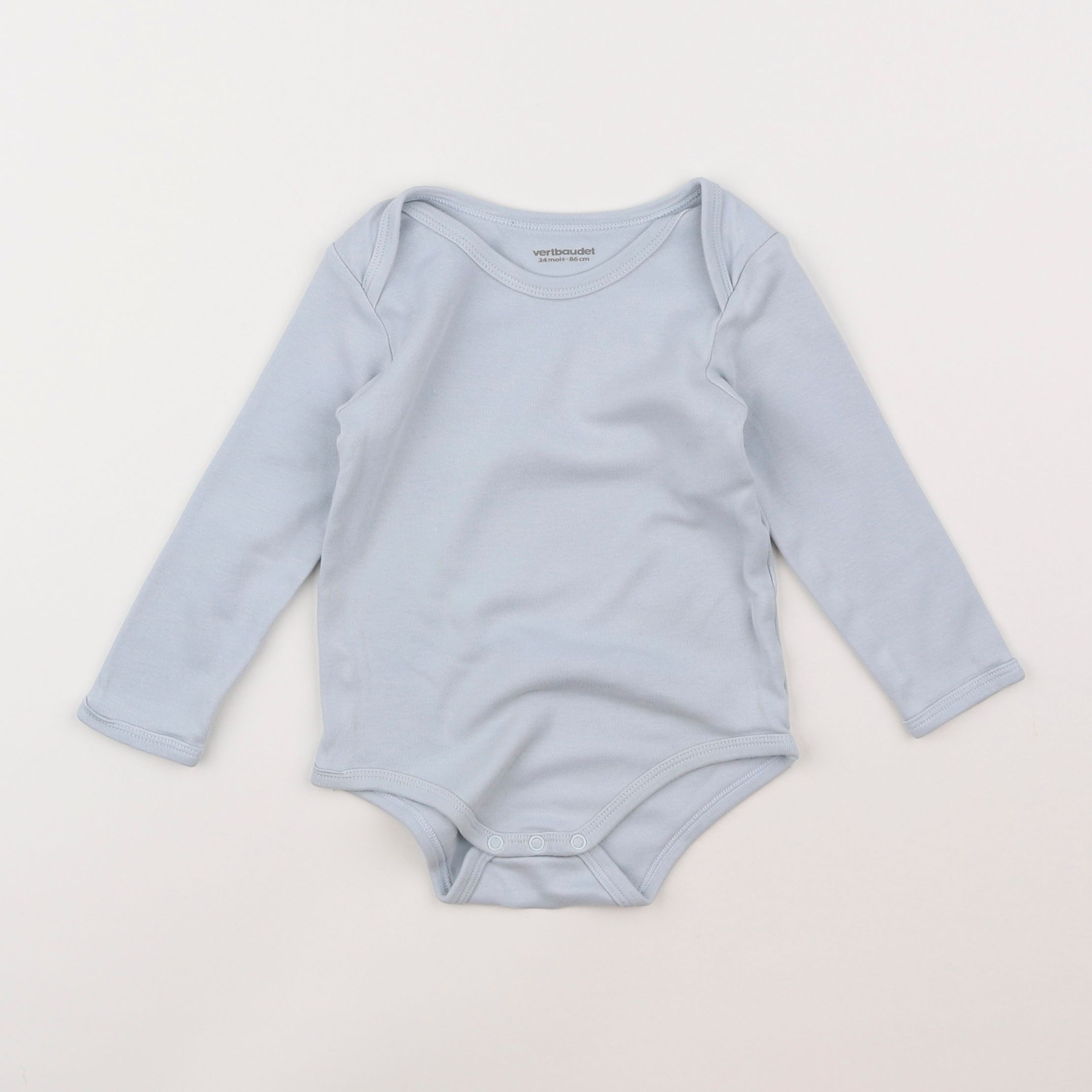 Vertbaudet - body bleu - 2 ans