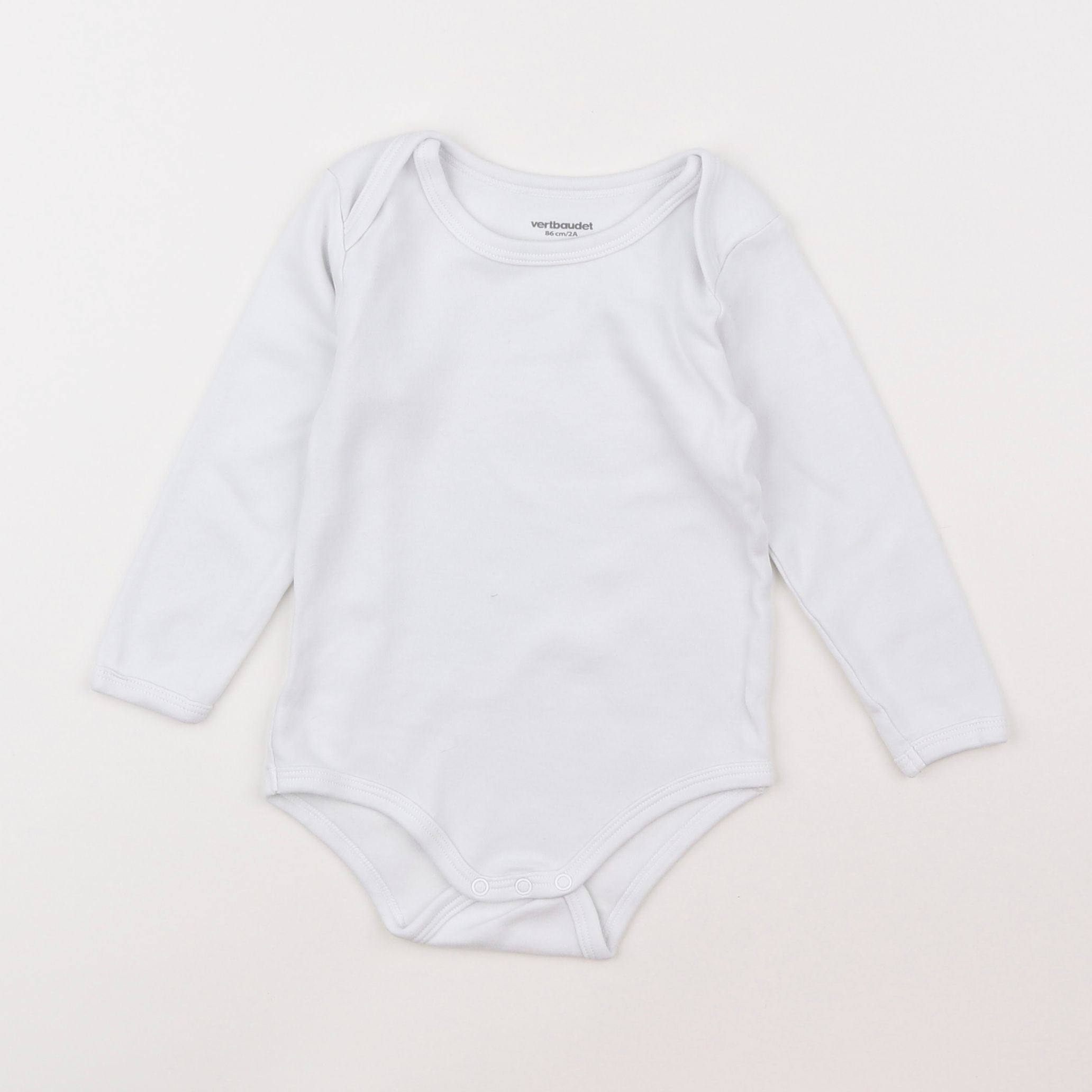 Vertbaudet - body blanc - 2 ans