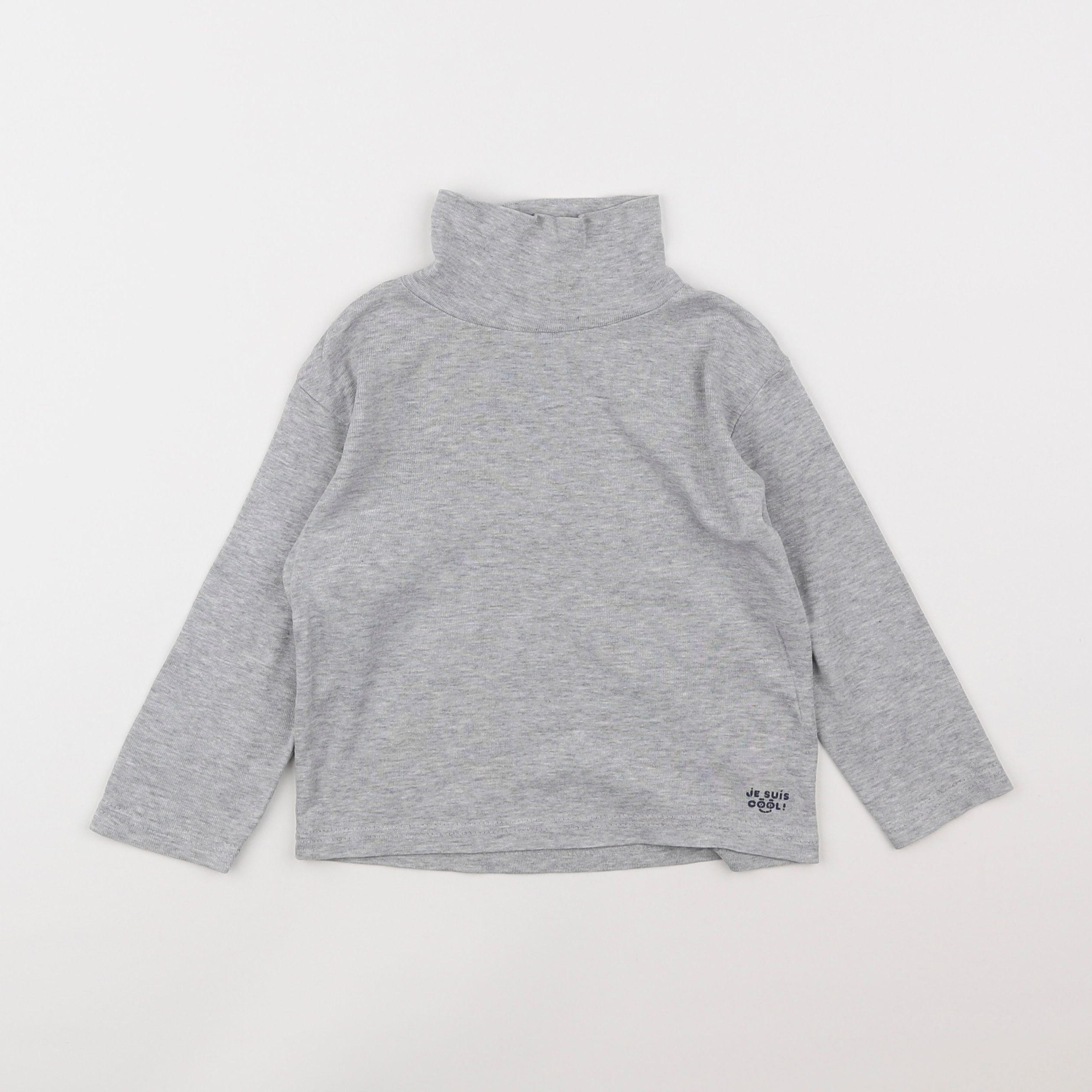 Vertbaudet - sous-pull gris - 3 ans