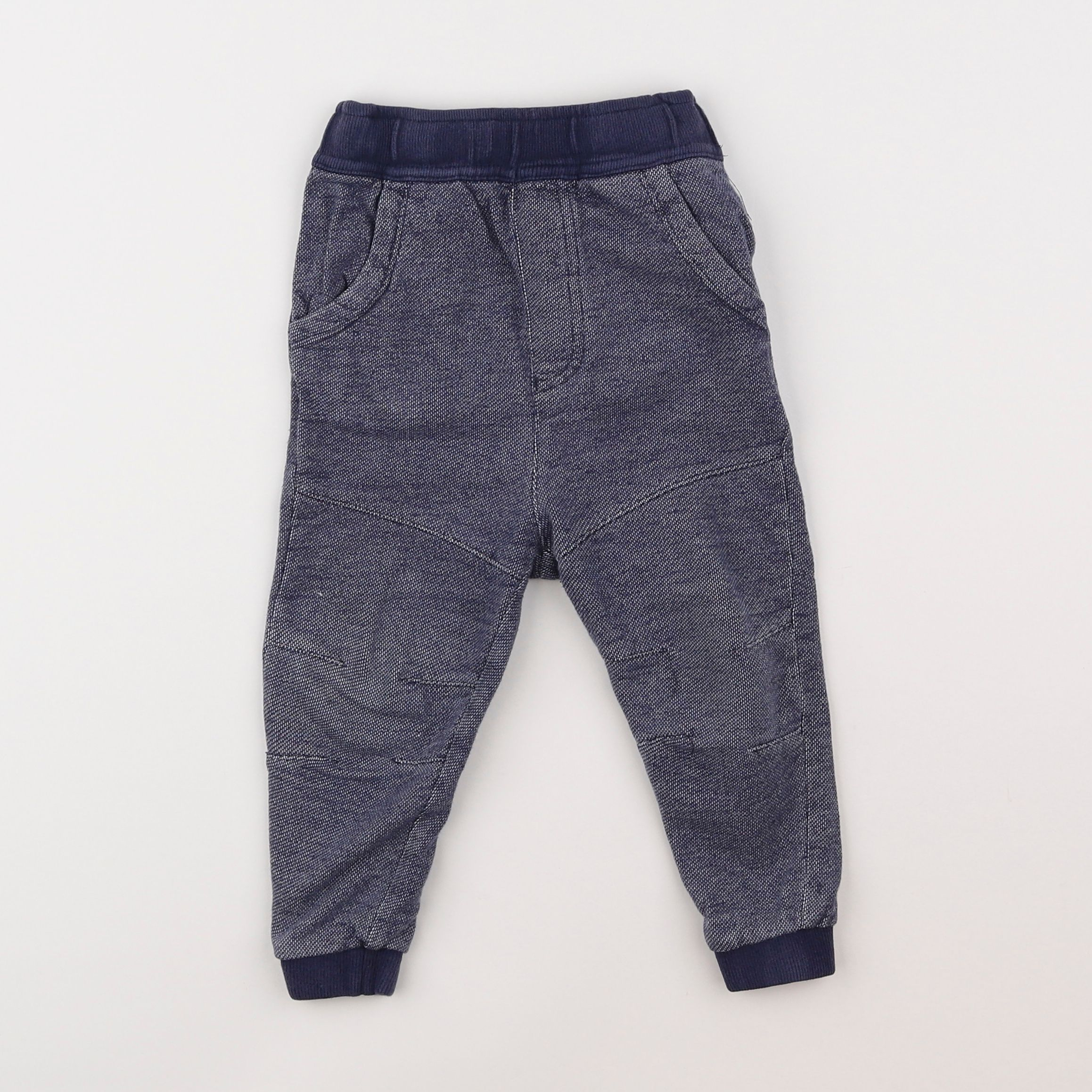 Vertbaudet - pantalon bleu - 2 ans