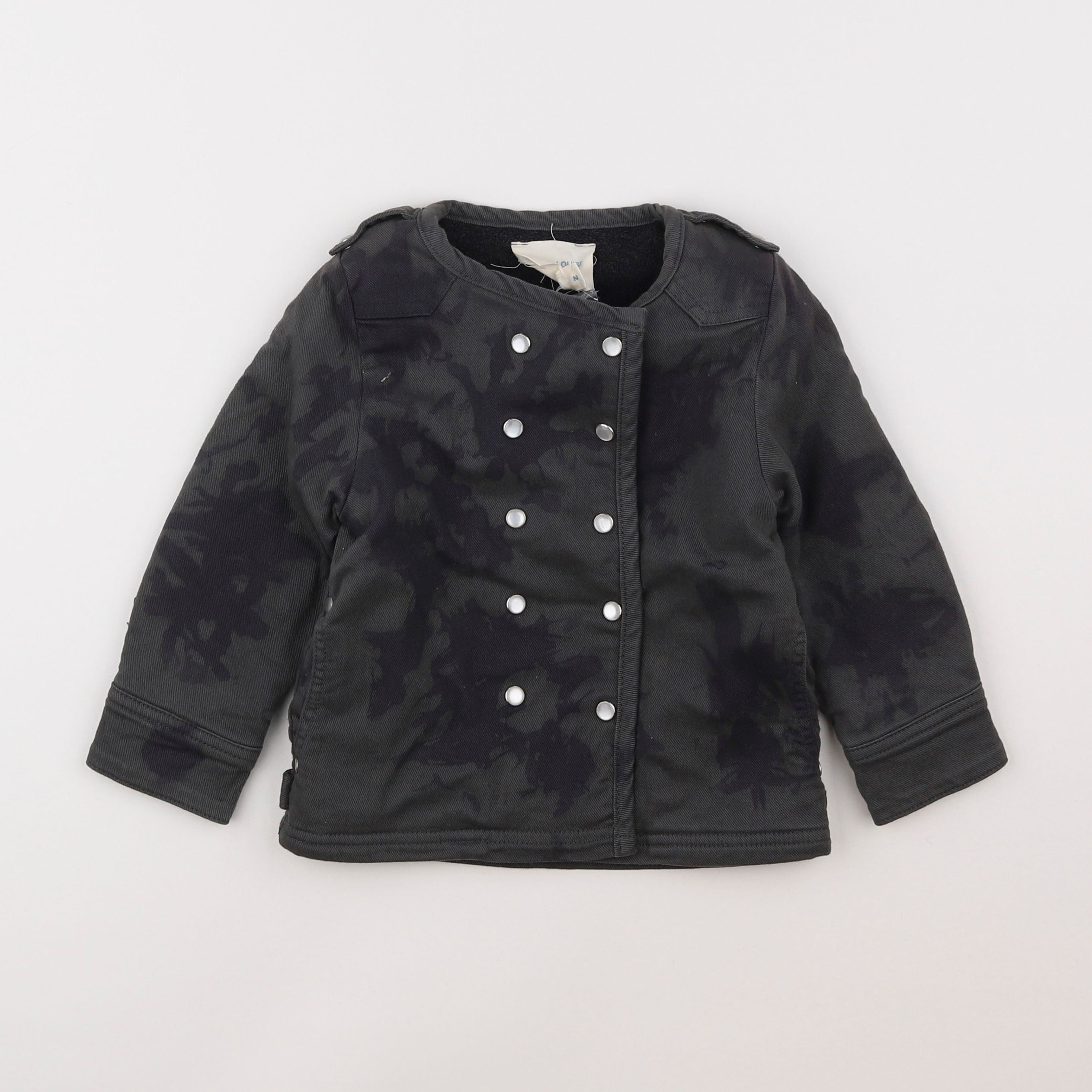 Louis Louise - veste doublé gris - 2 ans