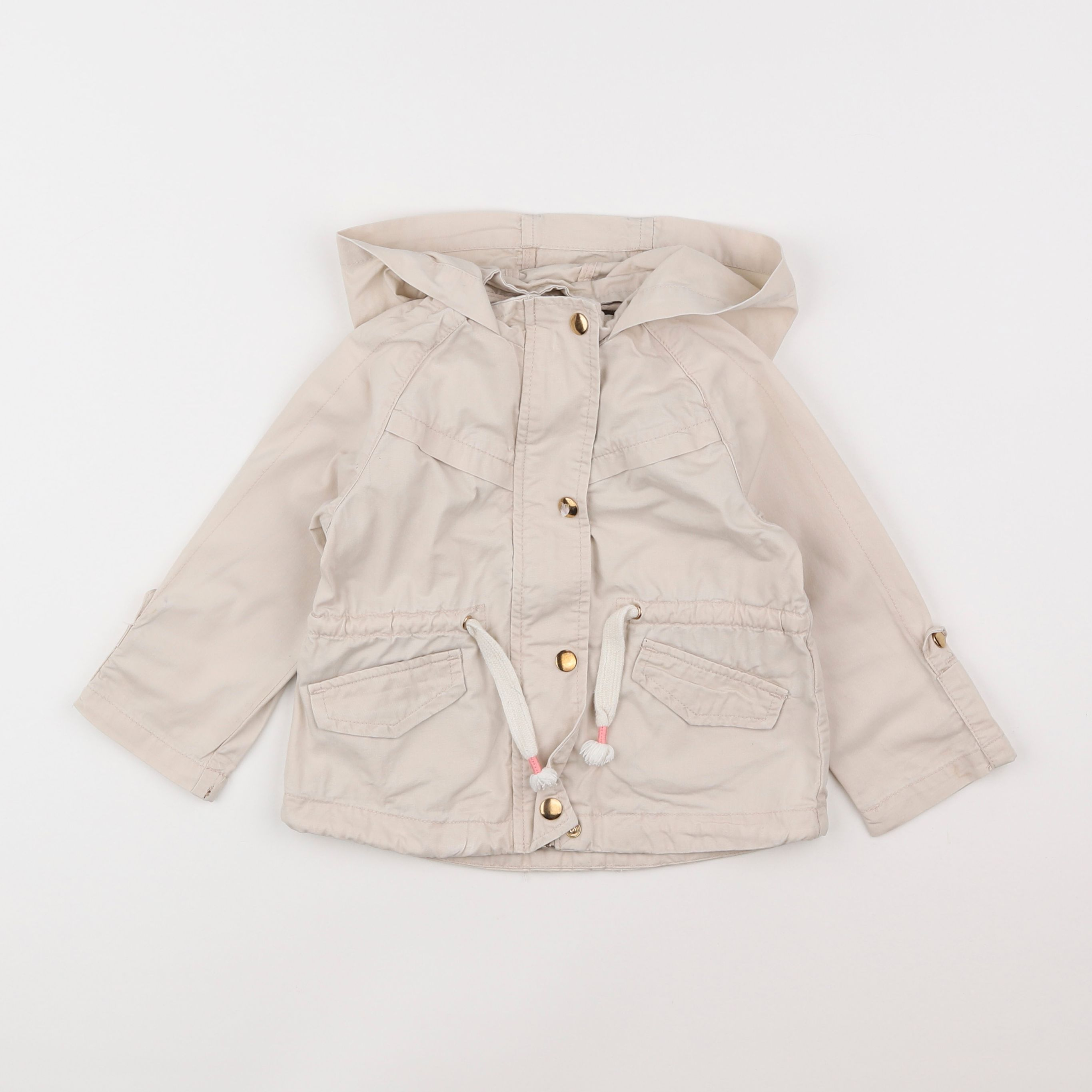 Zara - veste beige - 12/18 mois