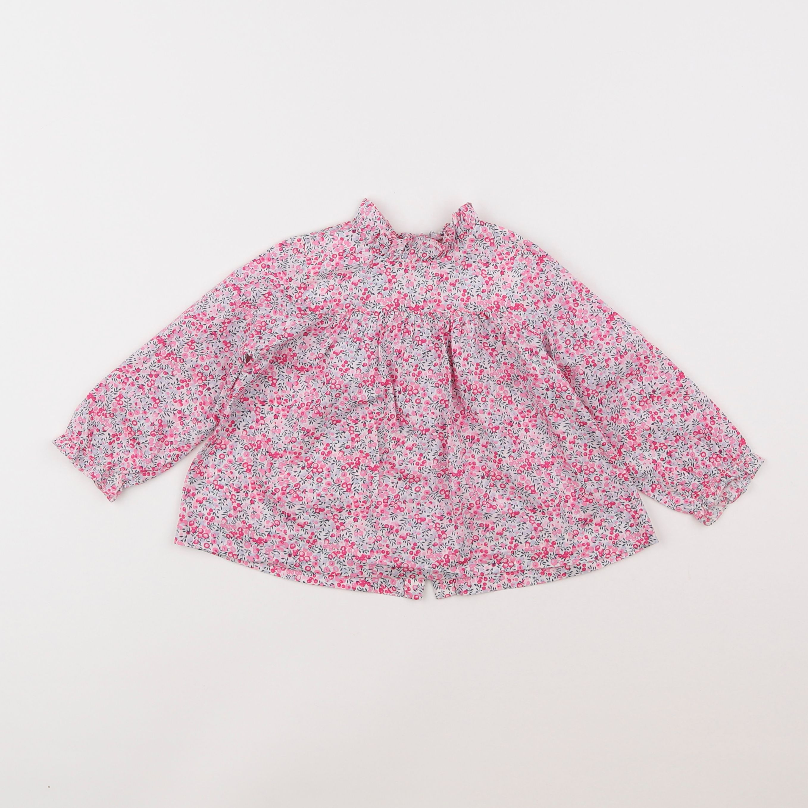 Jacadi - blouse liberty rose - 18 mois