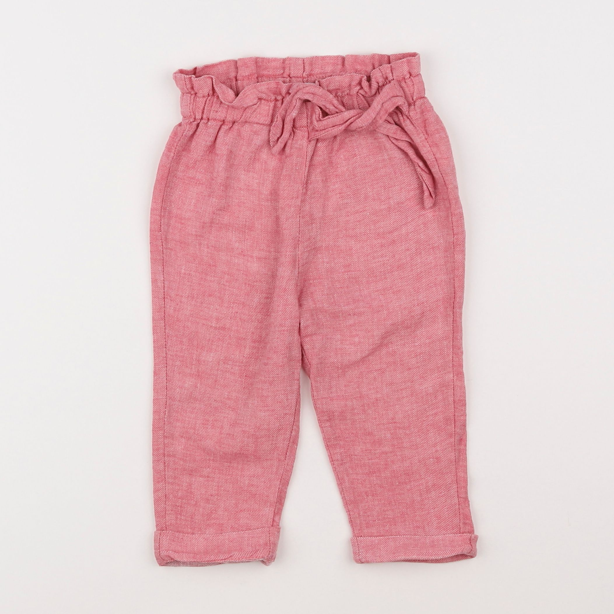 Vertbaudet - pantalon rose - 18 mois