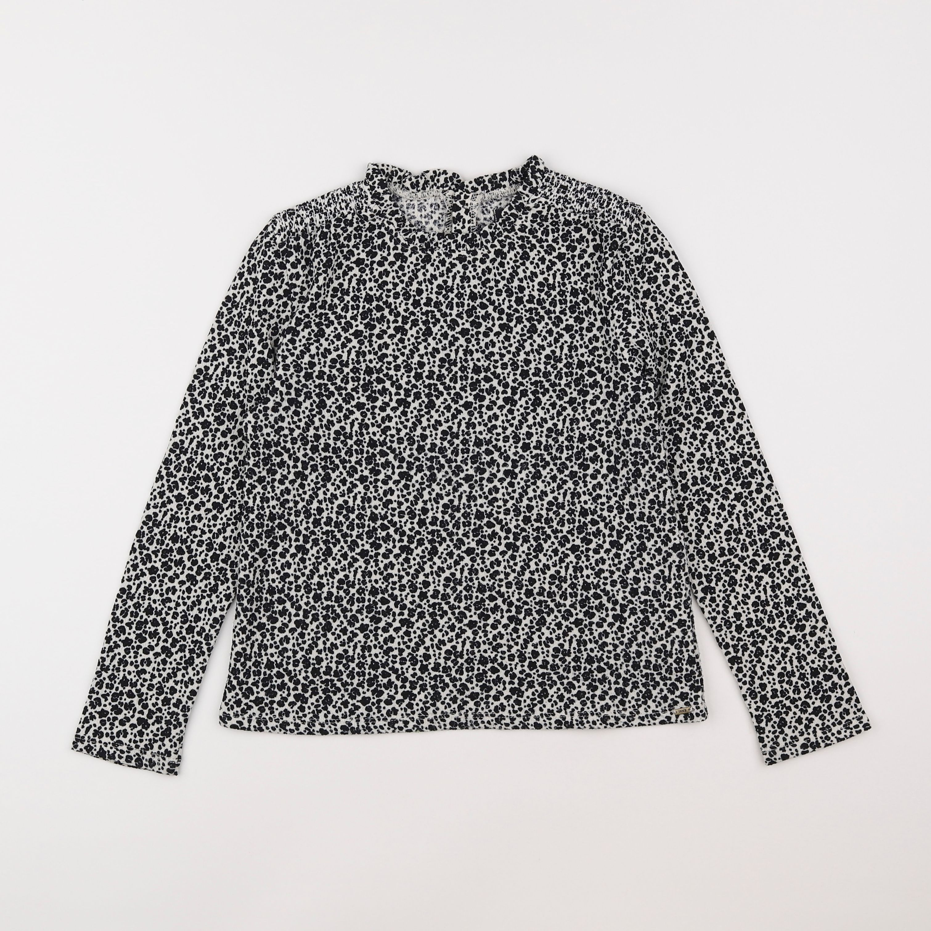 IKKS - blouse noir - 8 ans