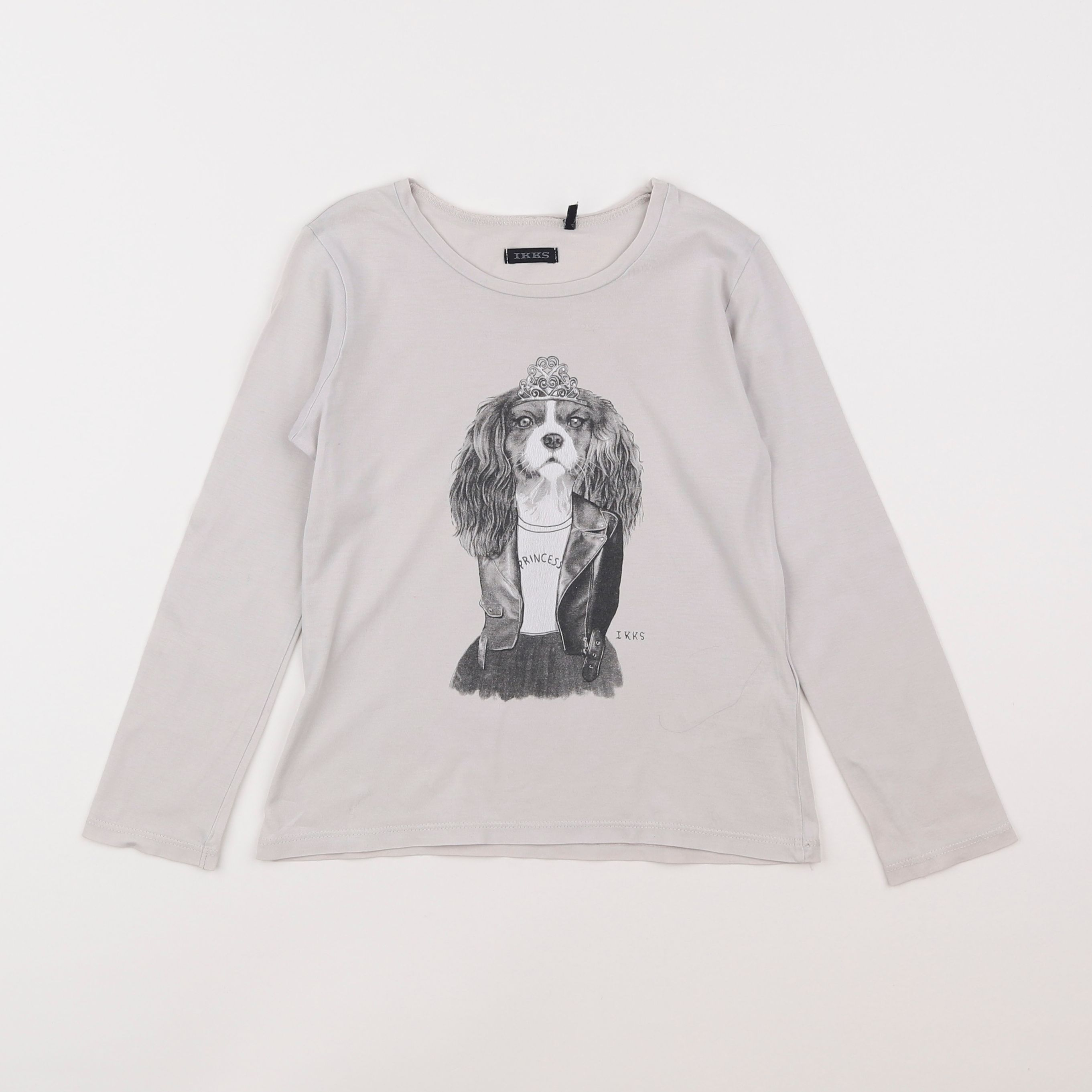 IKKS - tee-shirt gris - 6 ans