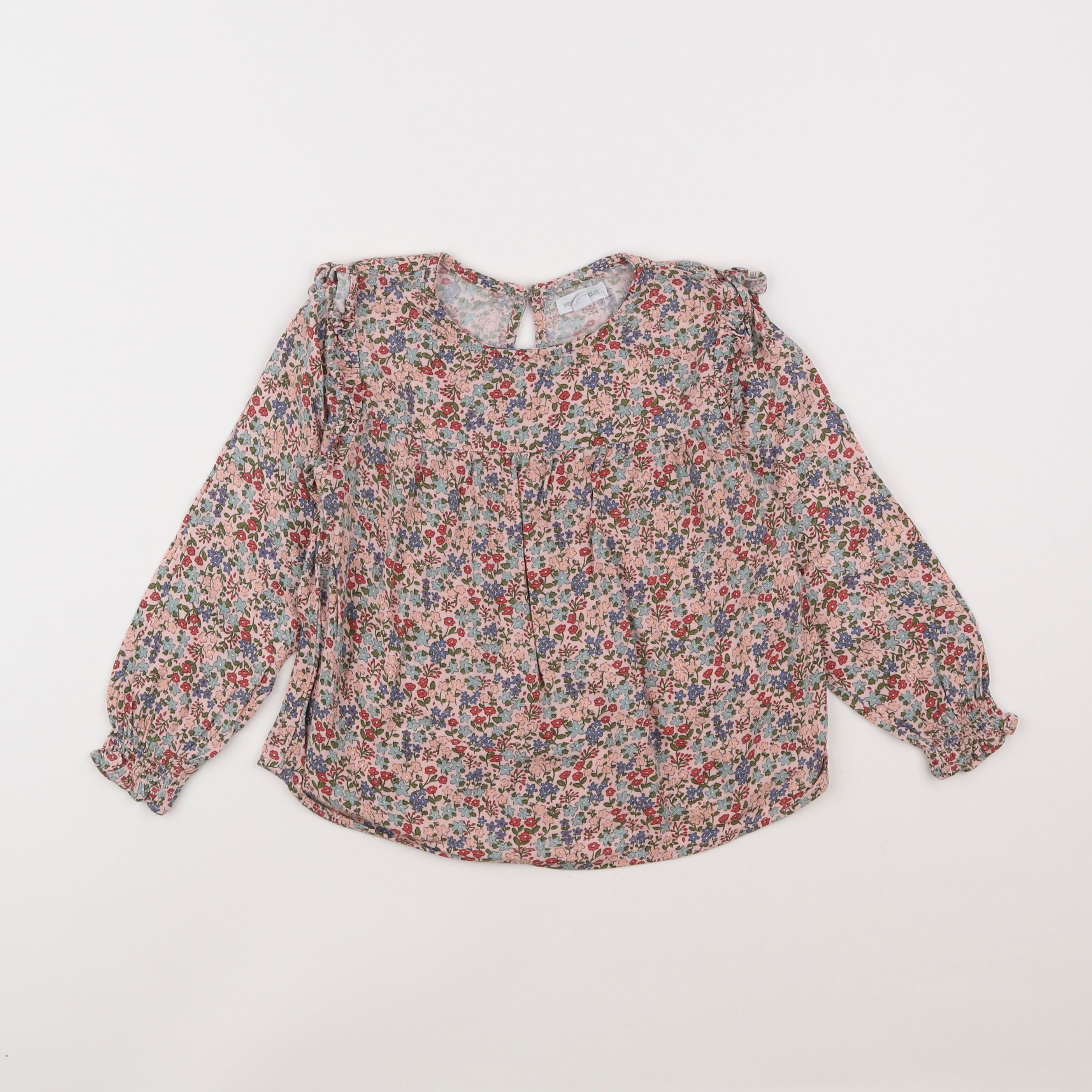 Vertbaudet - blouse multicolore - 4 ans