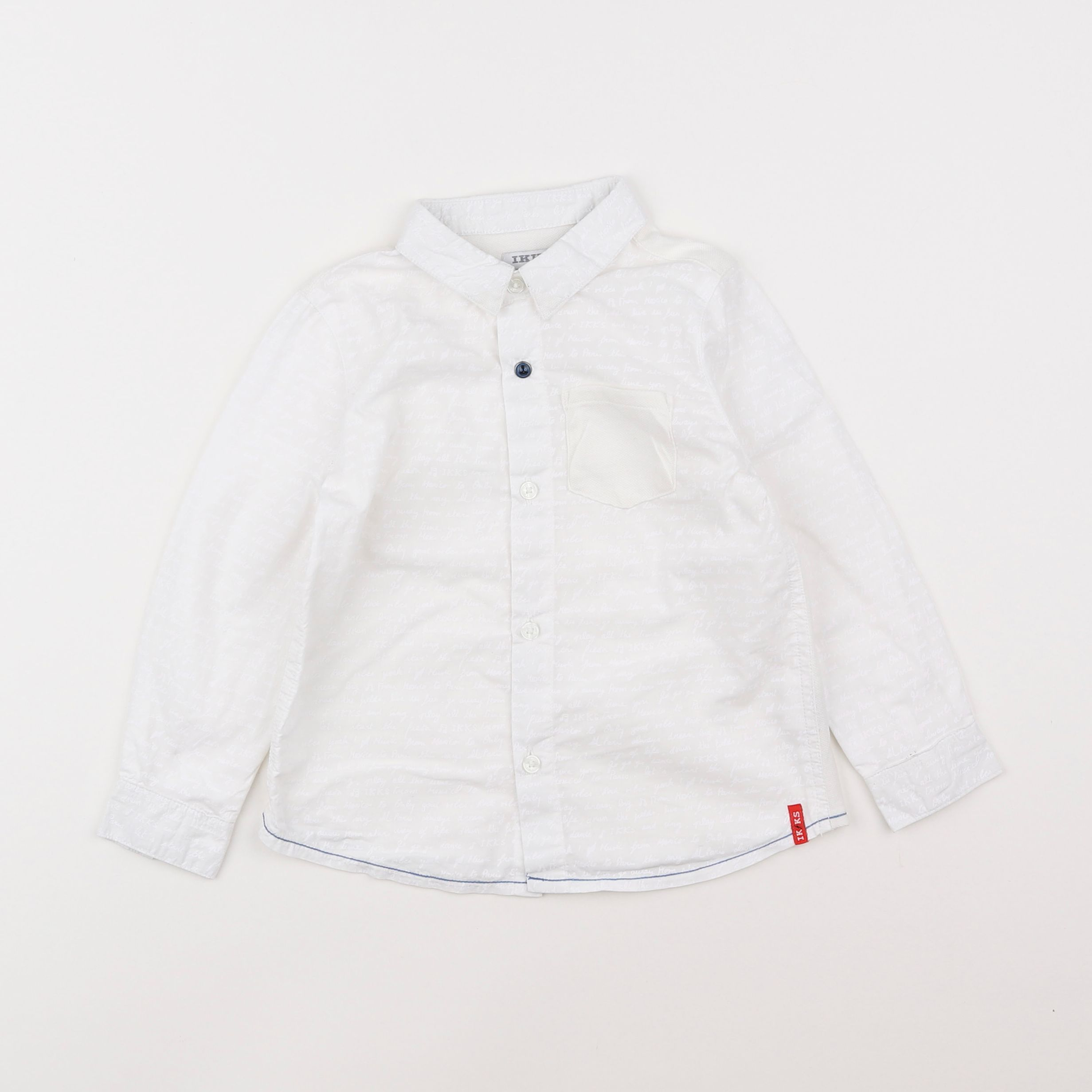 IKKS - chemise blanc - 2 ans