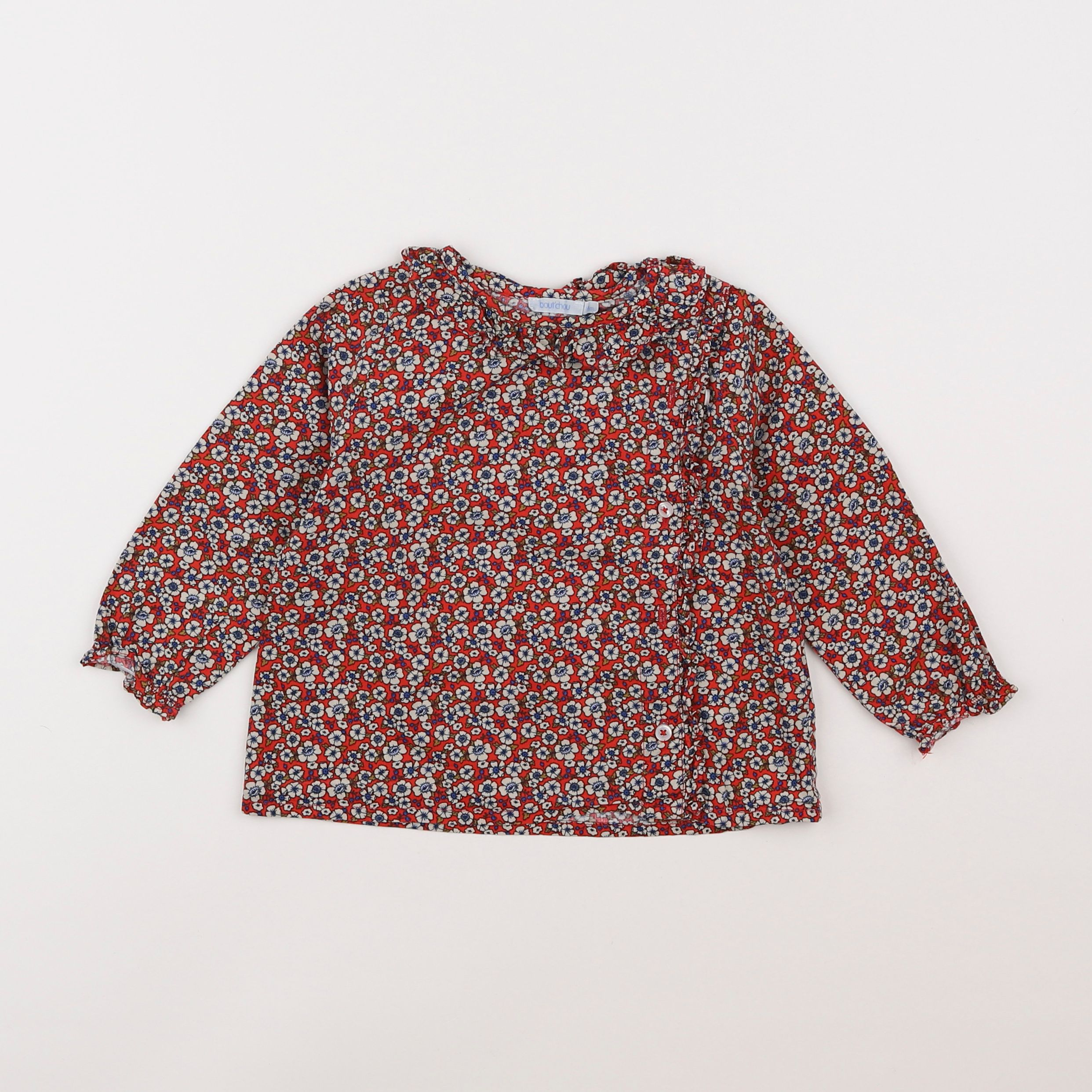 Boutchou - blouse multicolore - 18 mois