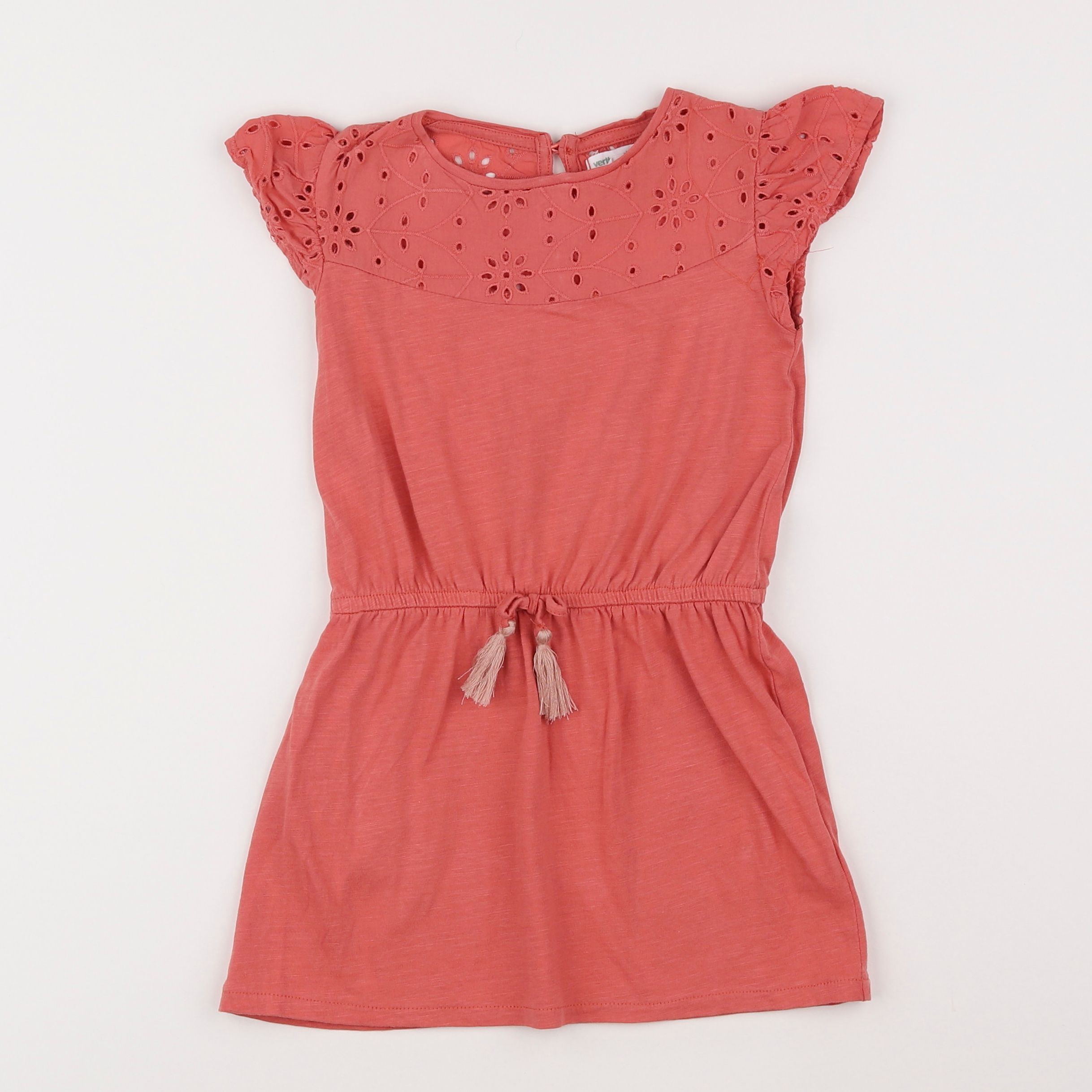 Vertbaudet - robe rose - 4 ans