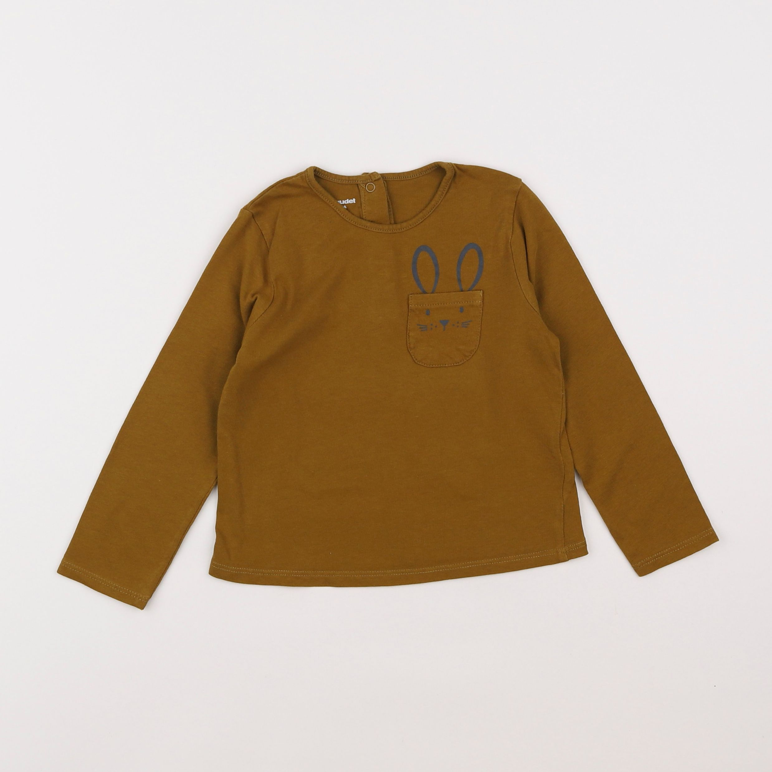 Vertbaudet - tee-shirt vert - 2 ans