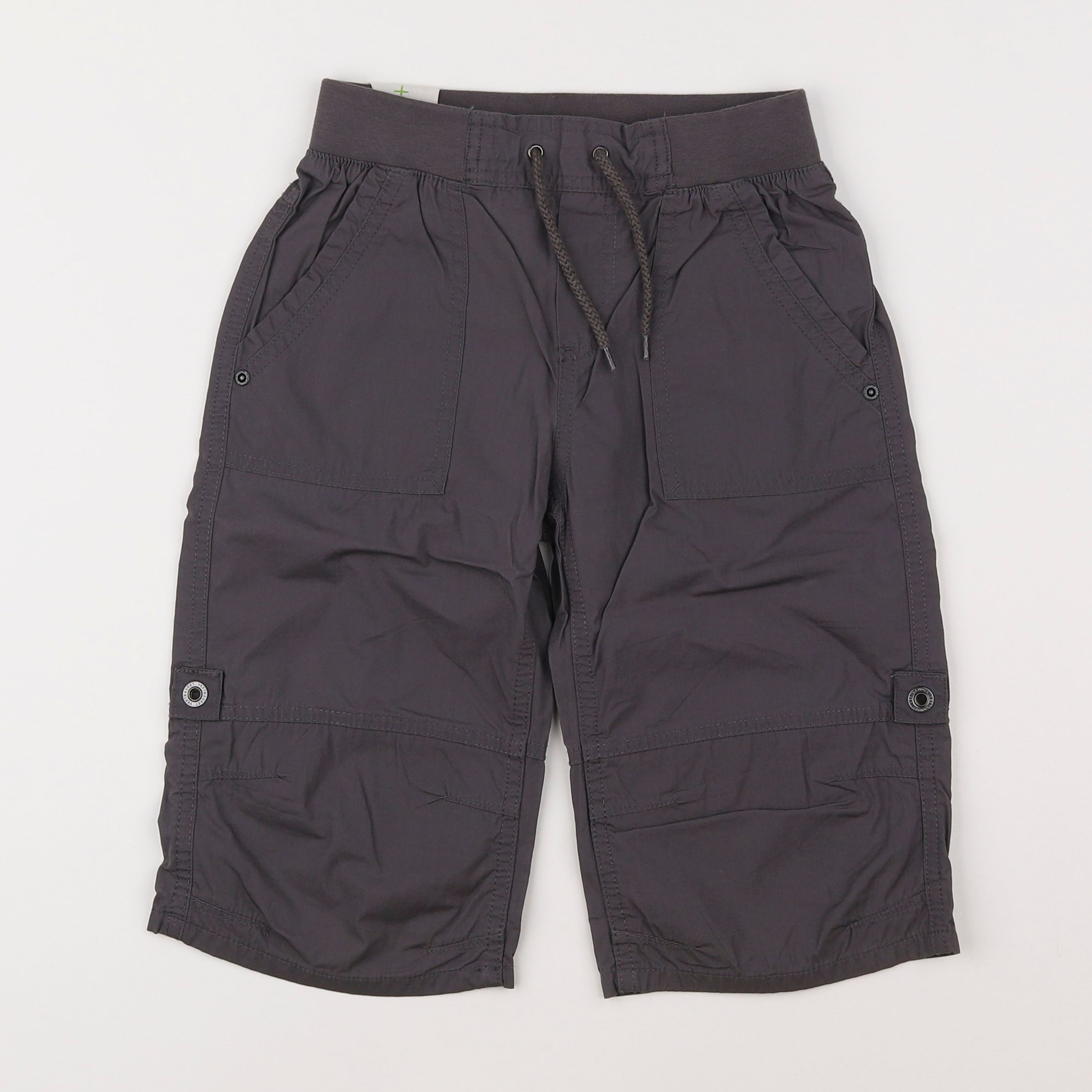 Vertbaudet - short gris - 10 ans