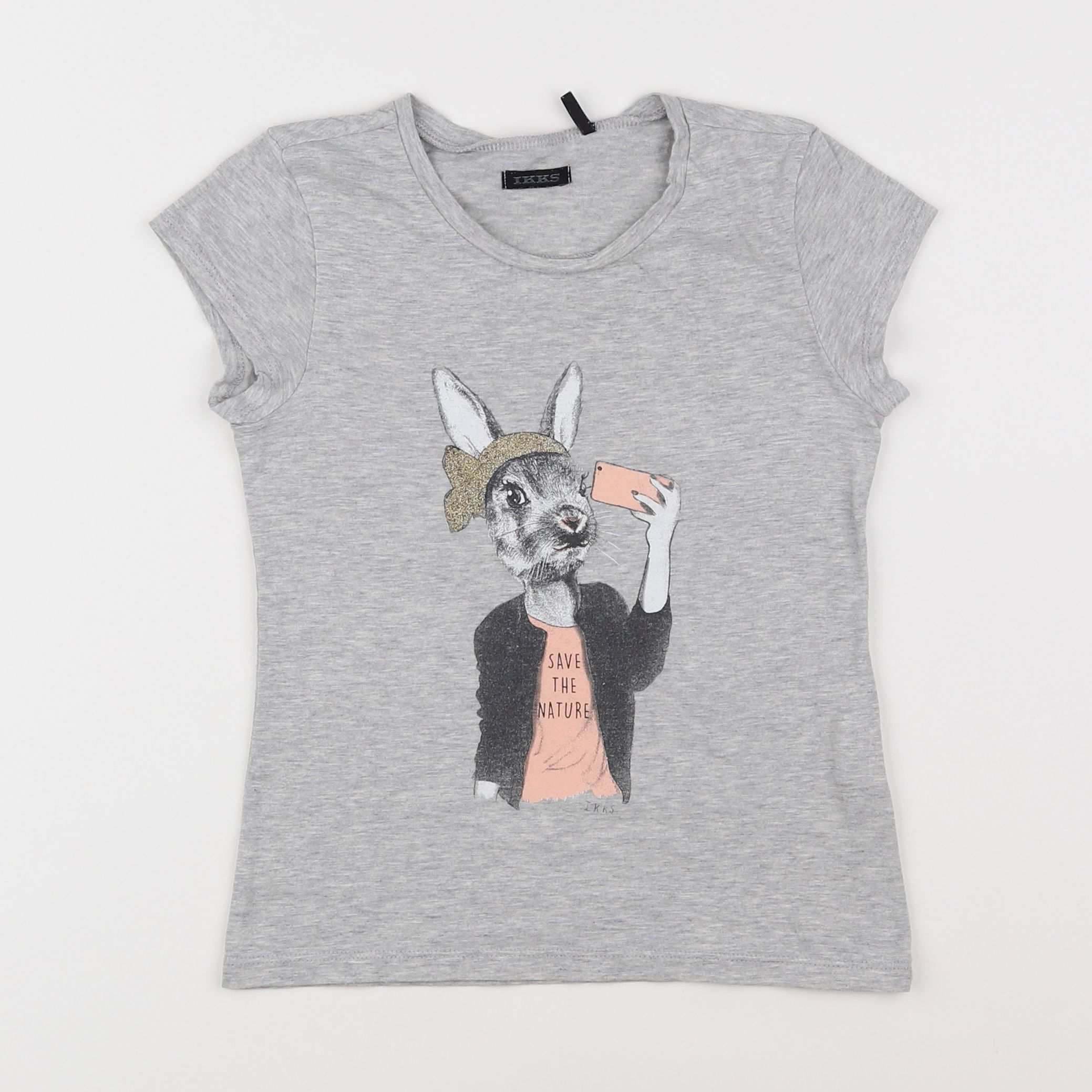 IKKS - tee-shirt gris - 5 ans