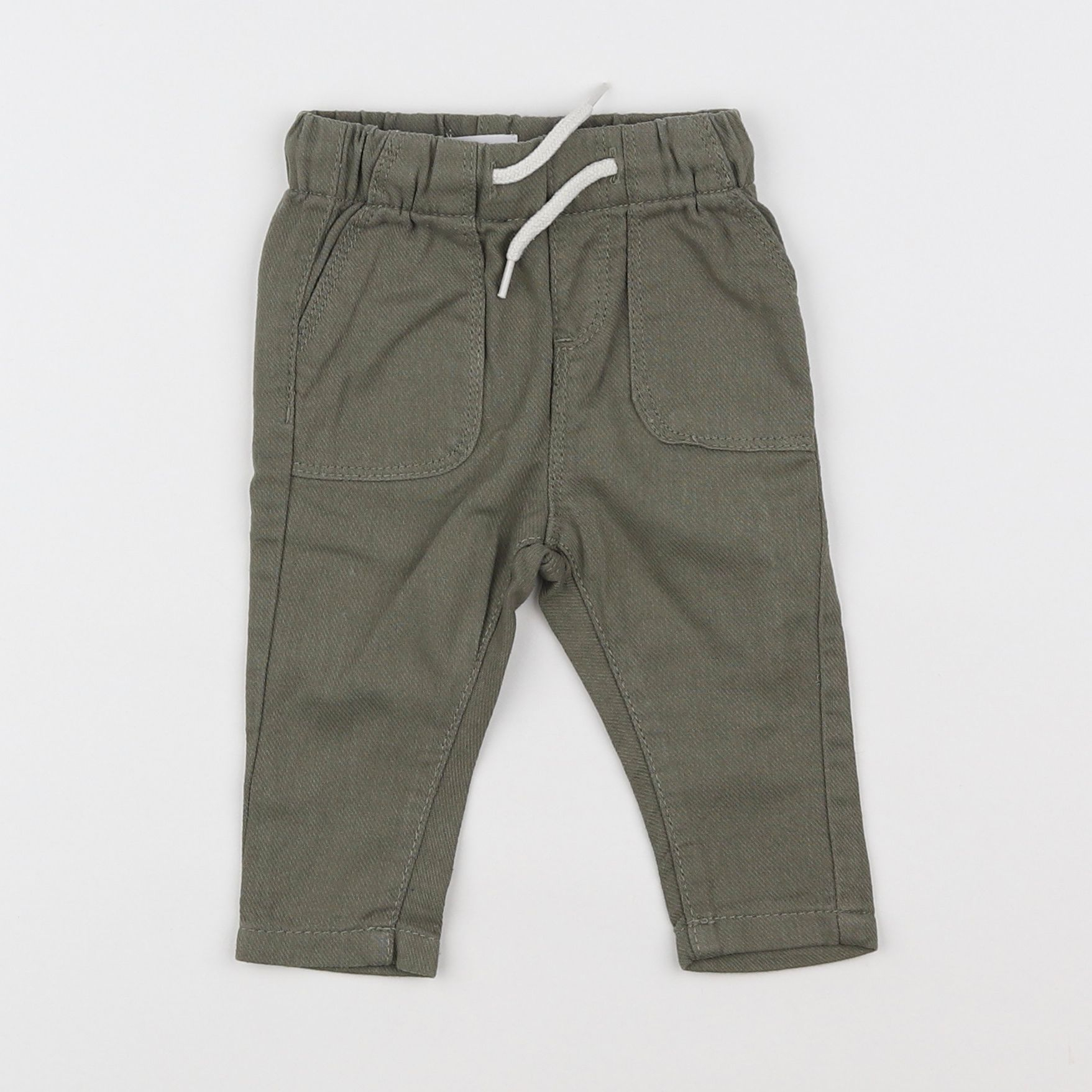 Vertbaudet - pantalon vert - 3 mois