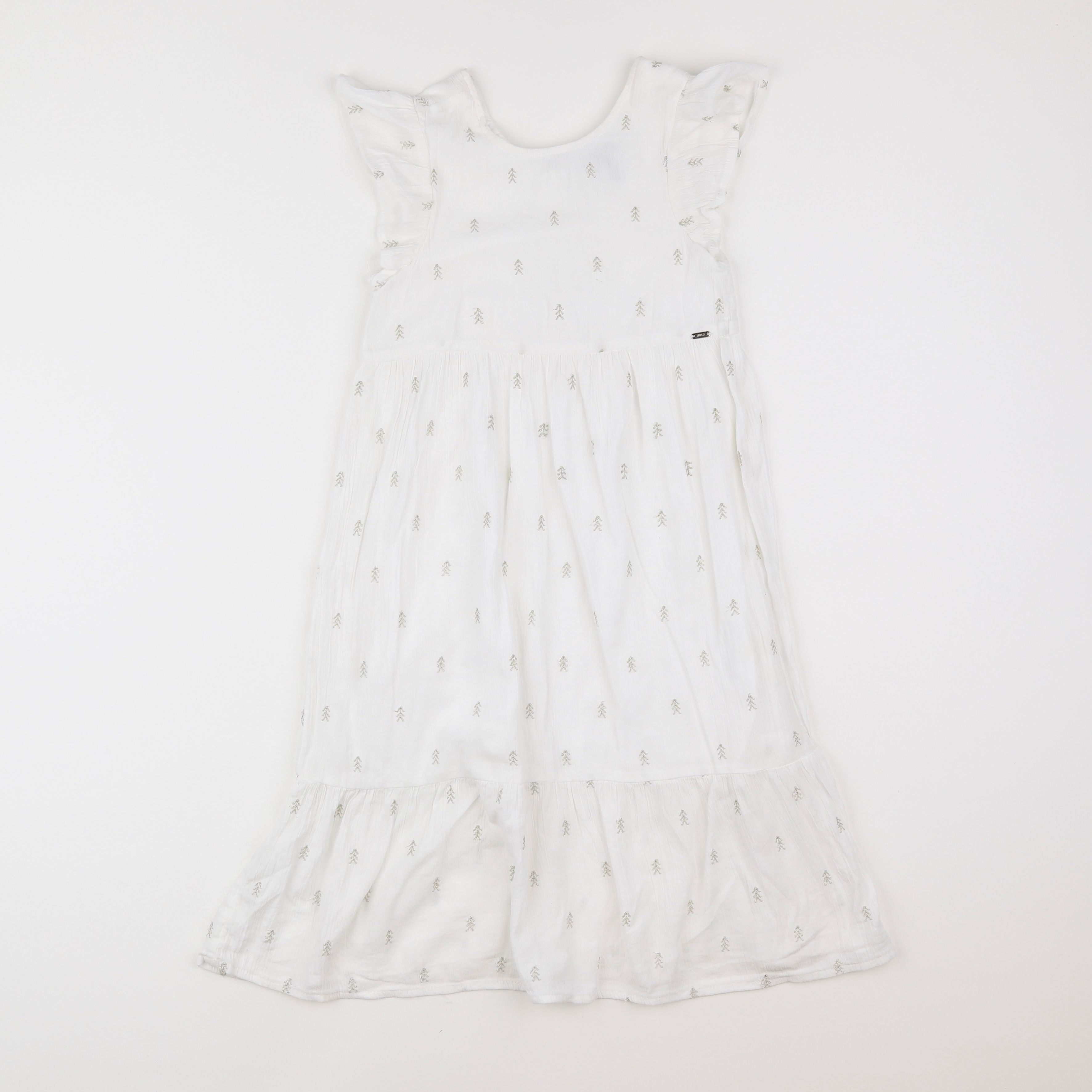 IKKS - robe blanc - 4 ans