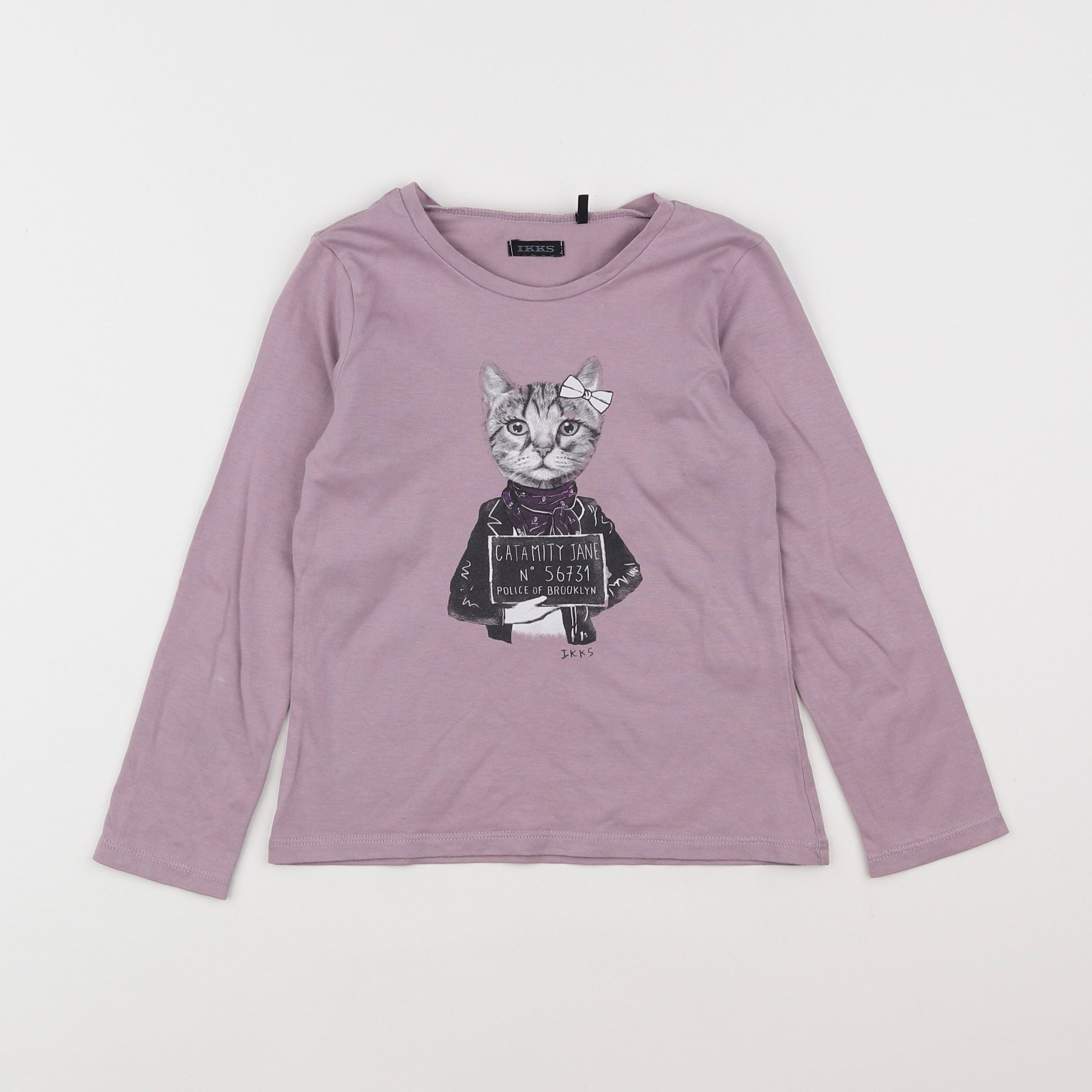 IKKS - tee-shirt violet - 5 ans