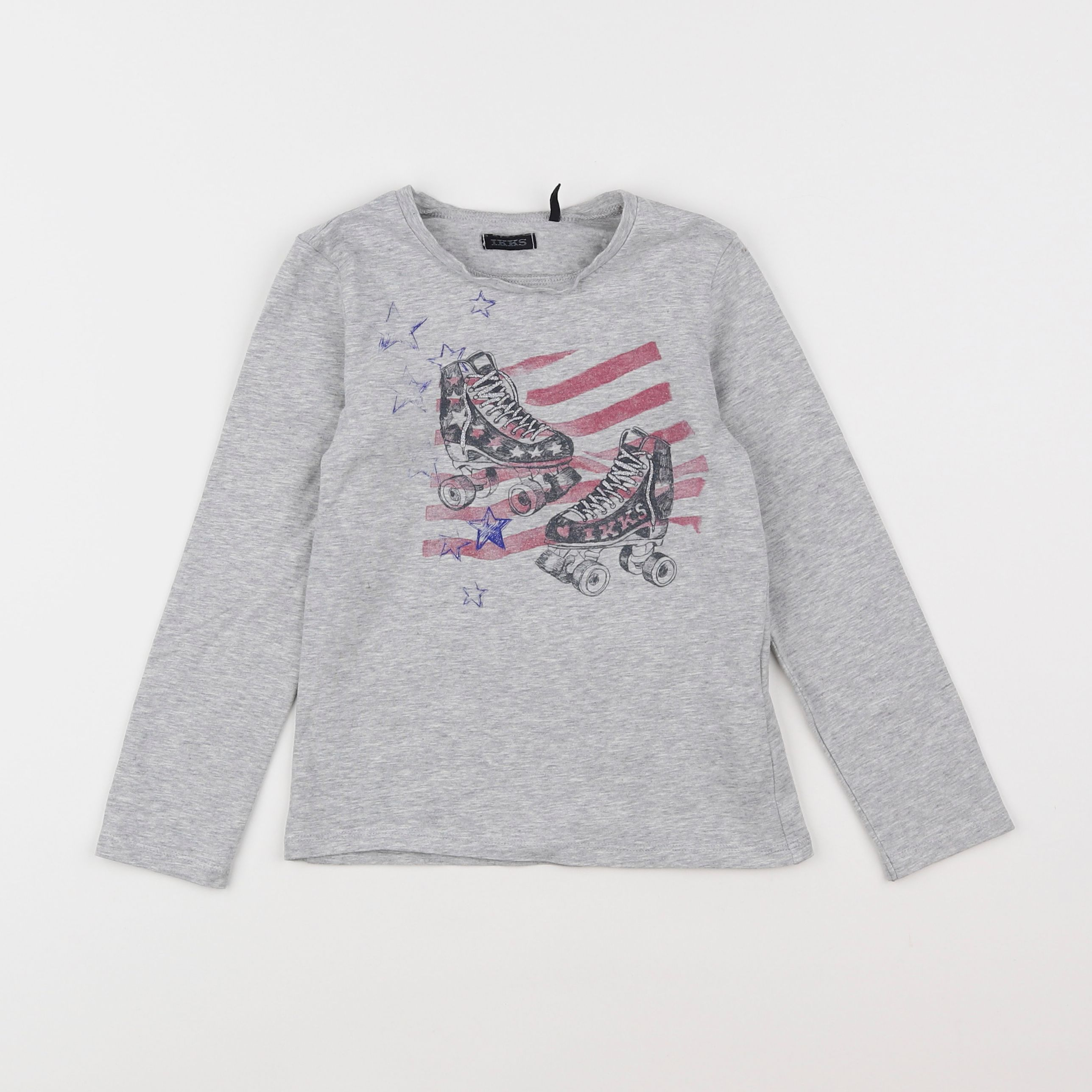 IKKS - tee-shirt gris - 5 ans