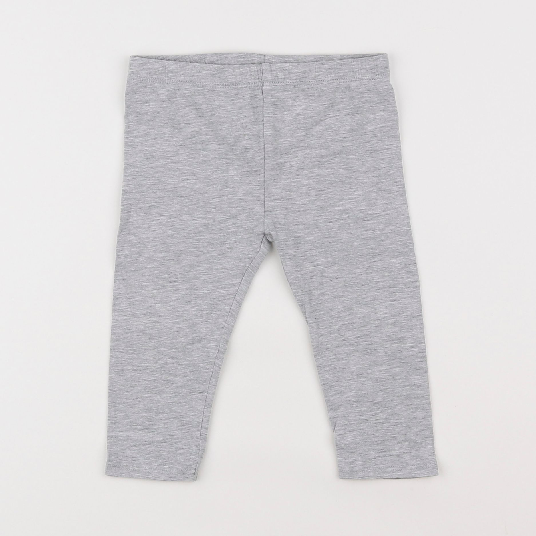 Vertbaudet - legging gris - 18 mois