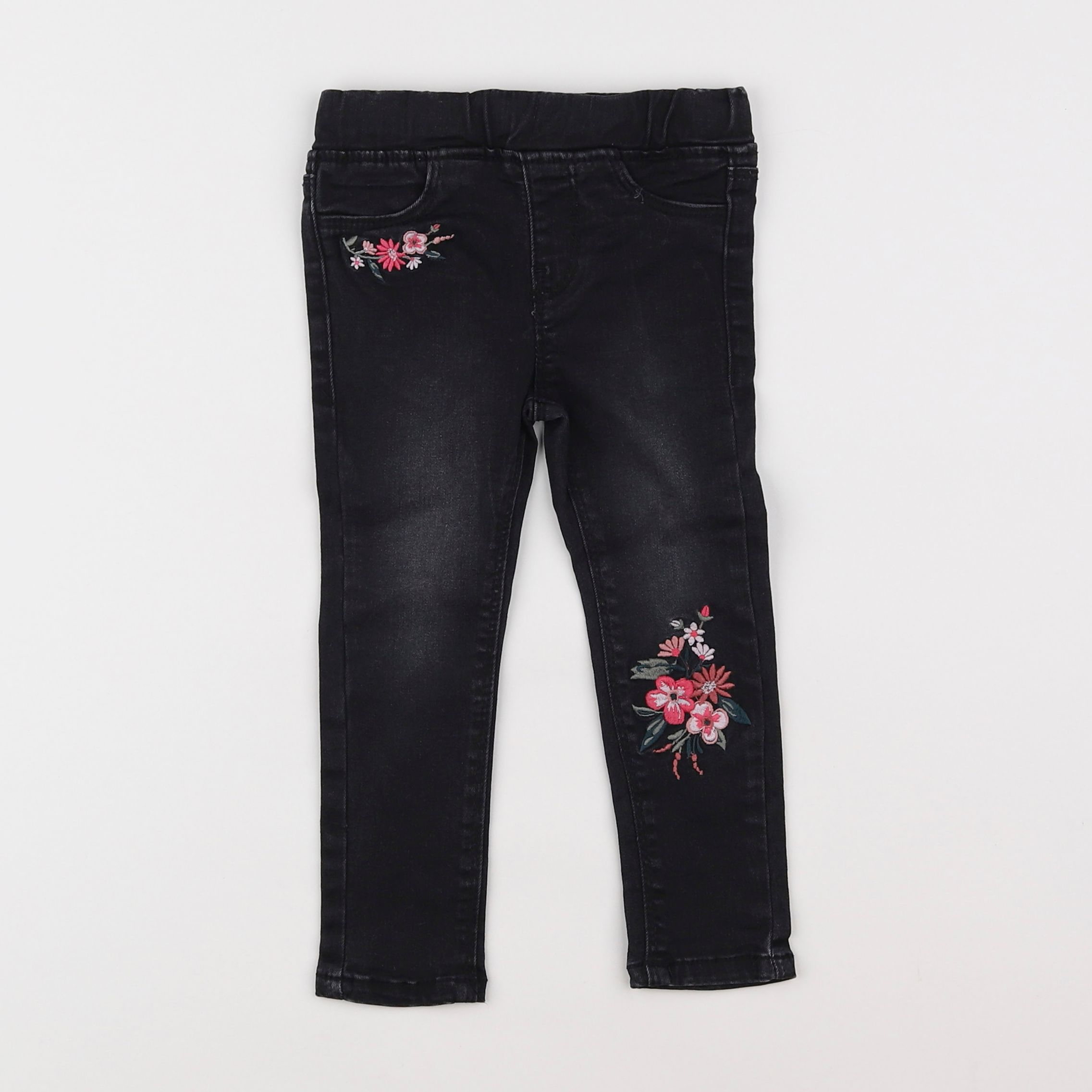 Vertbaudet - jegging noir - 2 ans