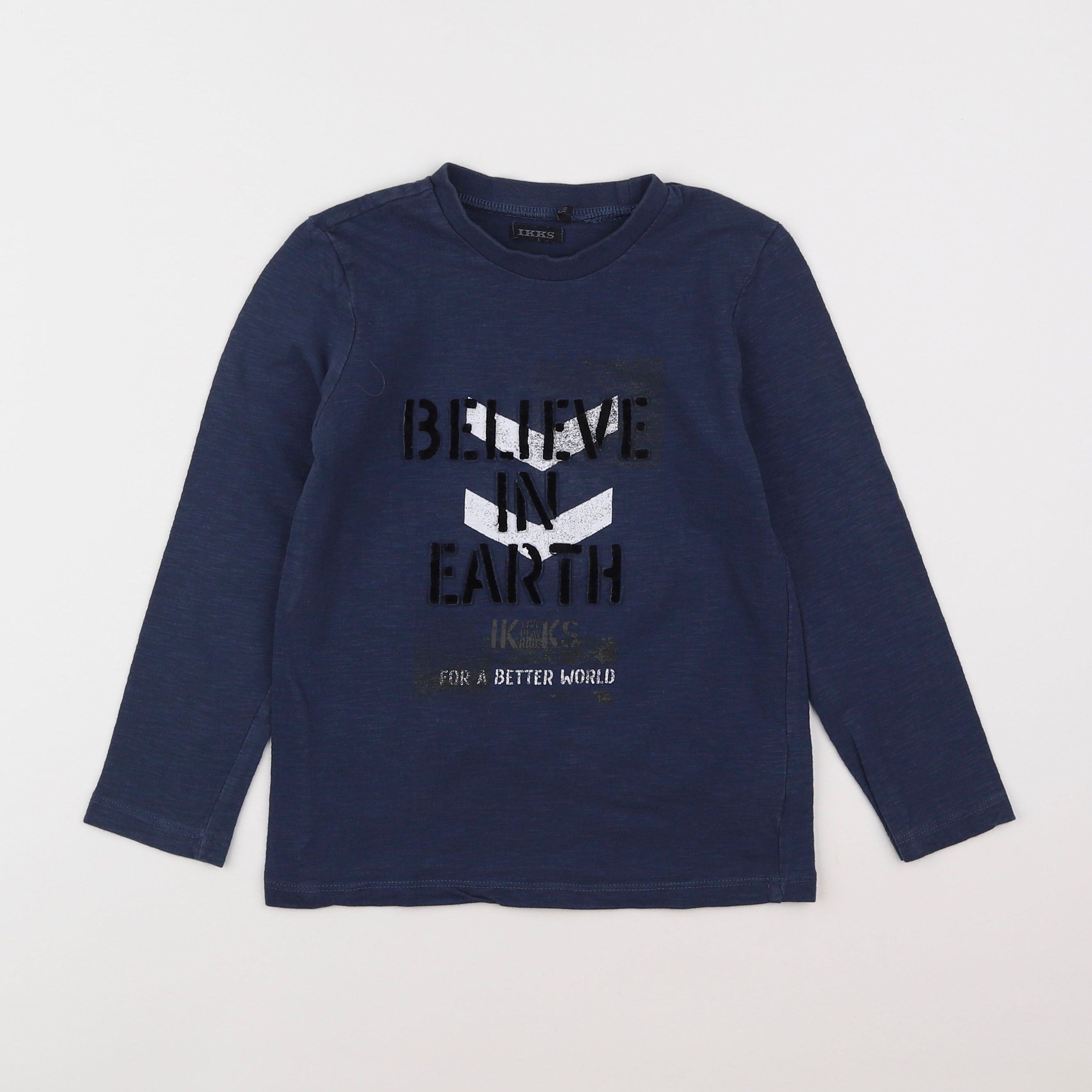 IKKS - tee-shirt bleu - 6 ans