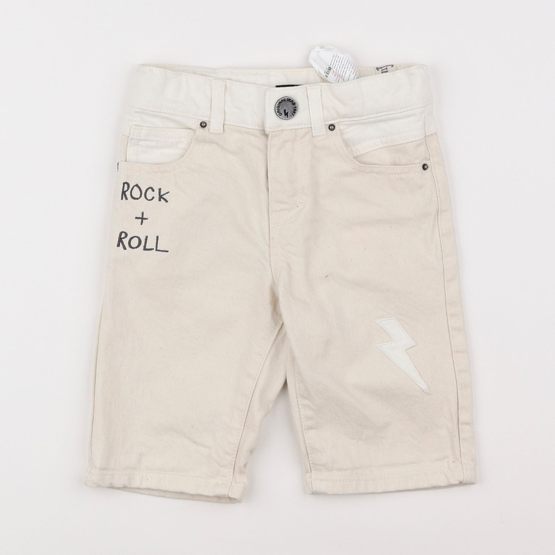 IKKS - short beige - 6 ans