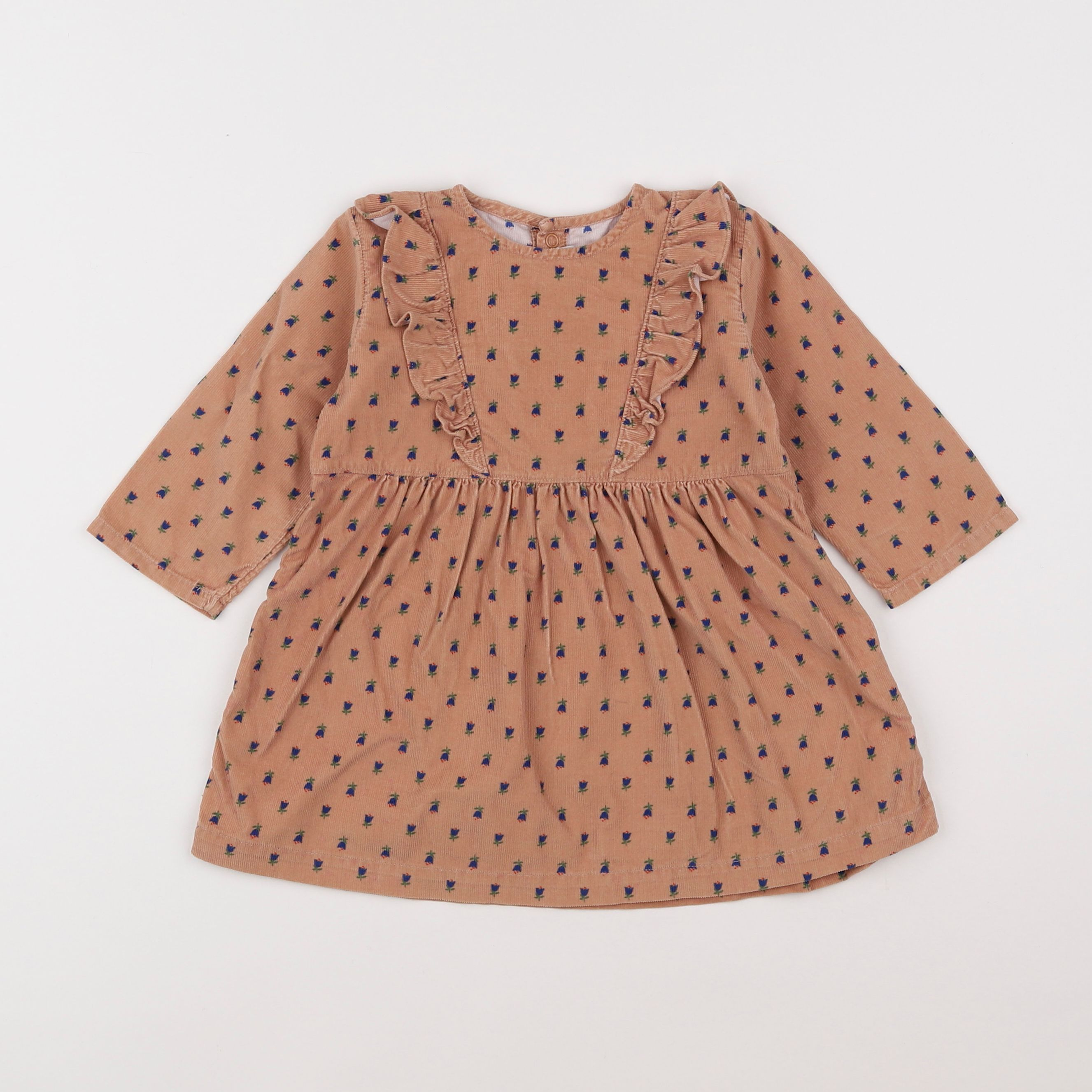 Petit Bateau - robe rose - 18 mois