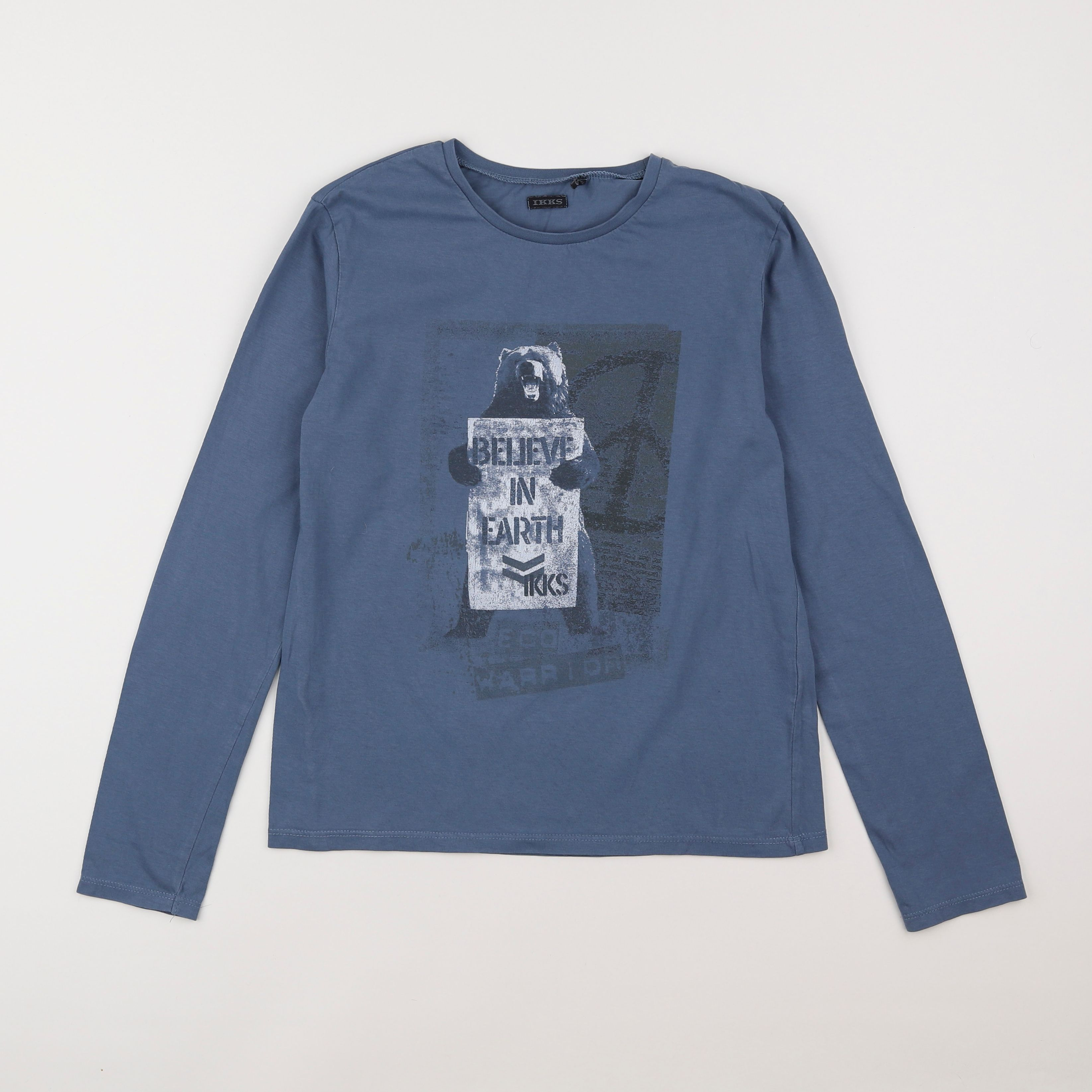 IKKS - tee-shirt bleu - 12 ans