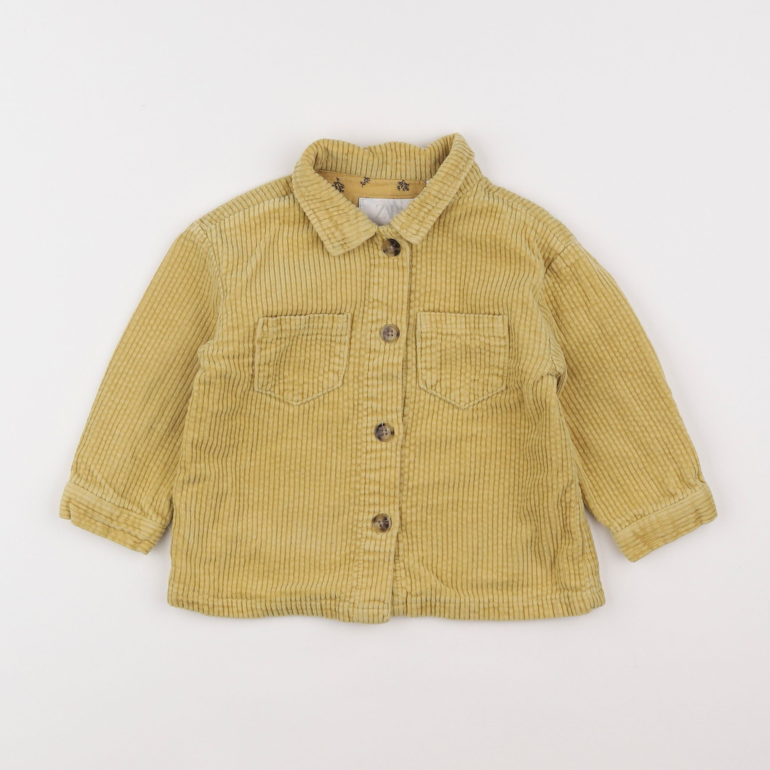 Zara - chemise jaune - 18 mois à 2 ans