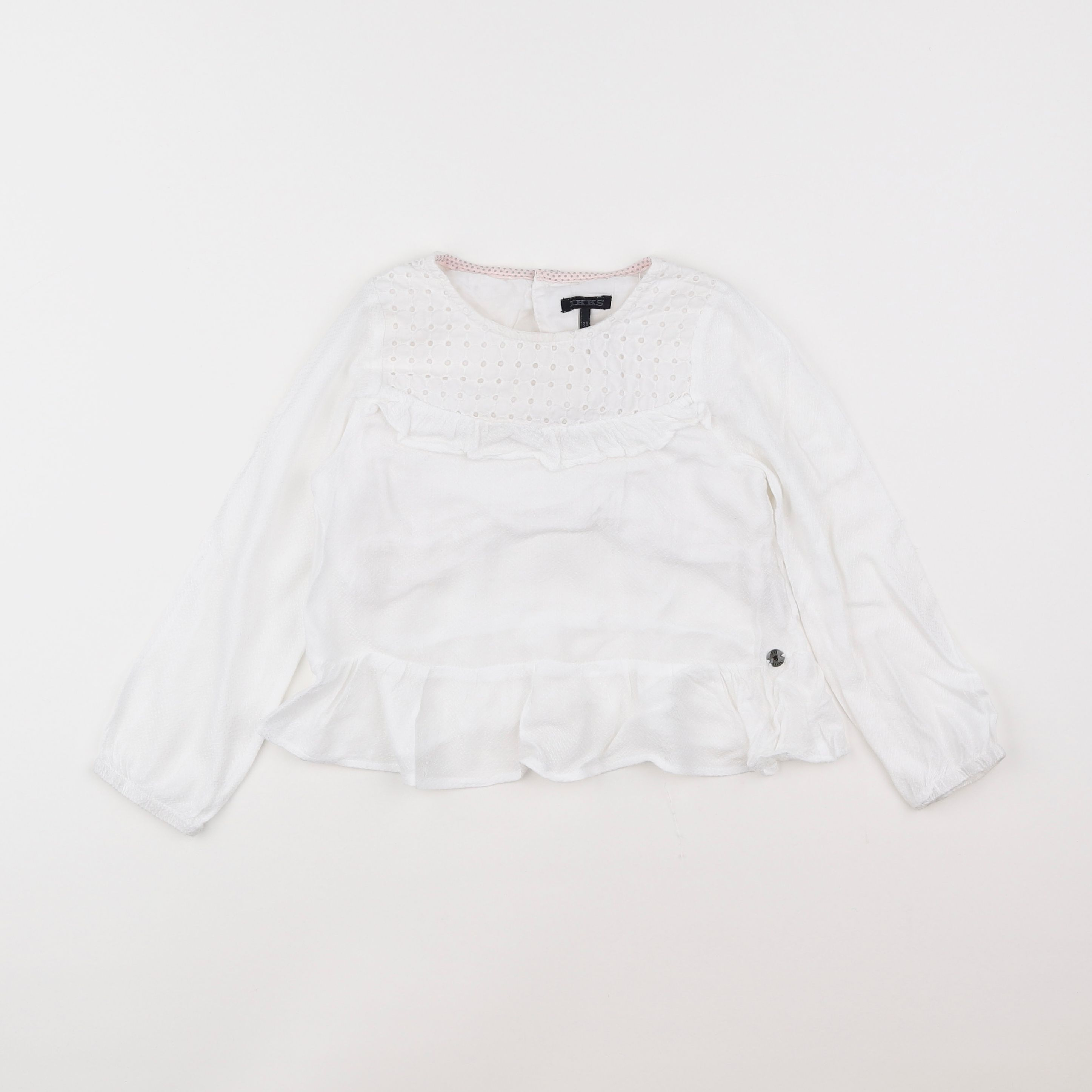 IKKS - blouse blanc - 3 ans