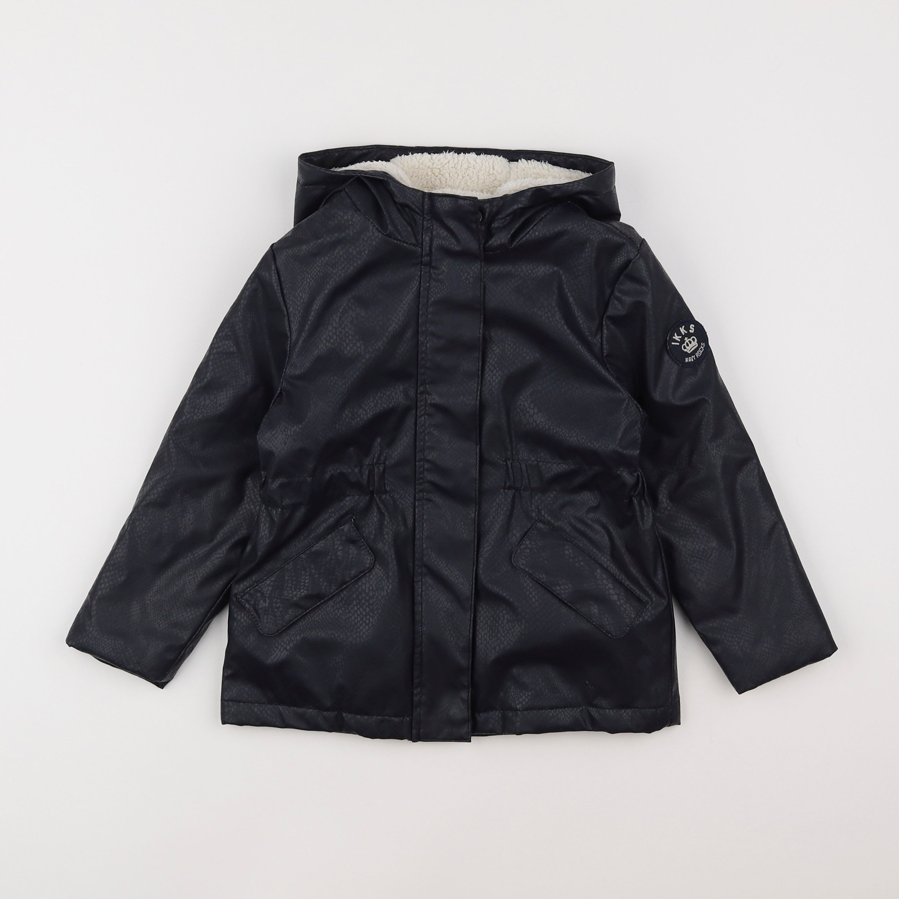 IKKS - imperméable noir - 4 ans