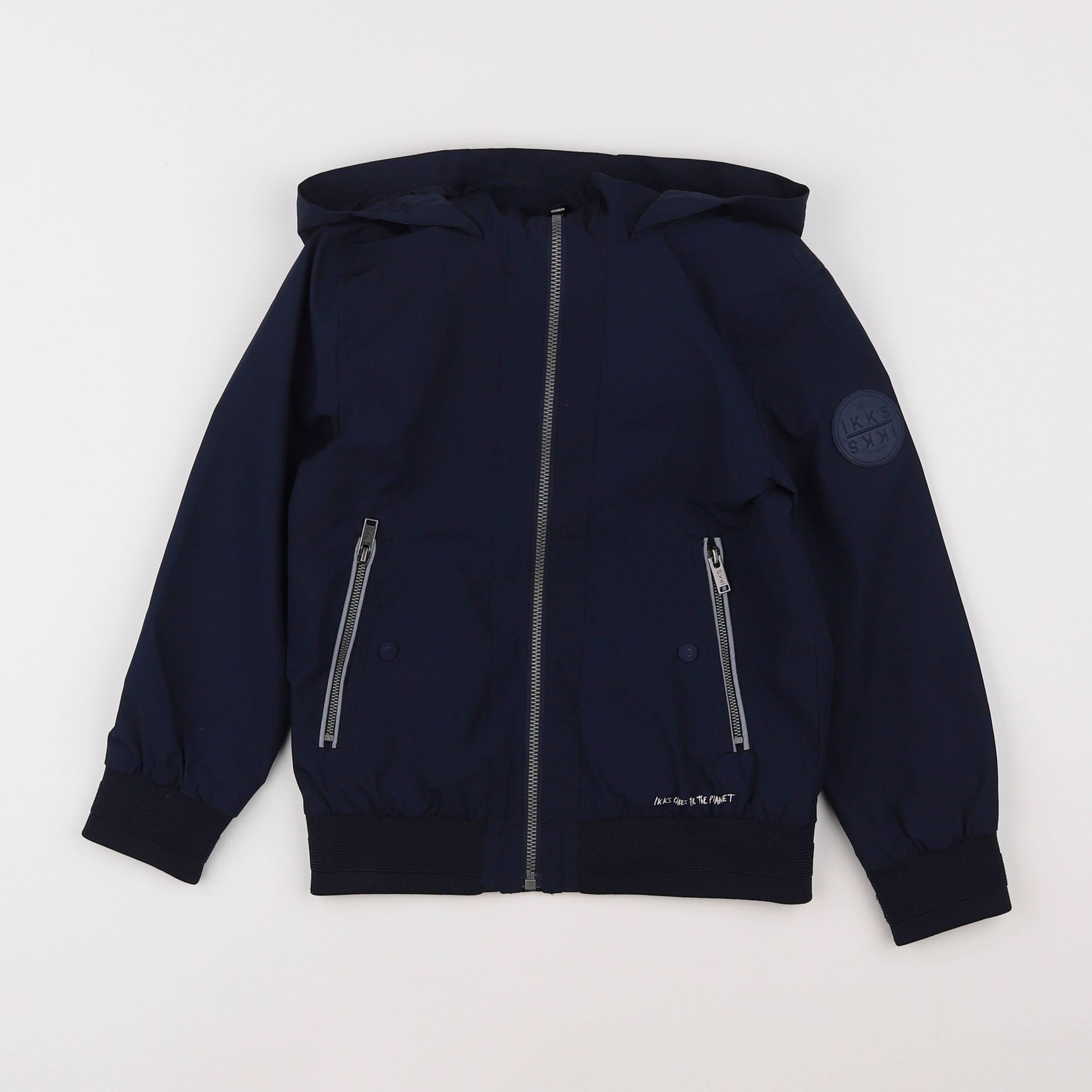 IKKS - veste bleu - 6 ans