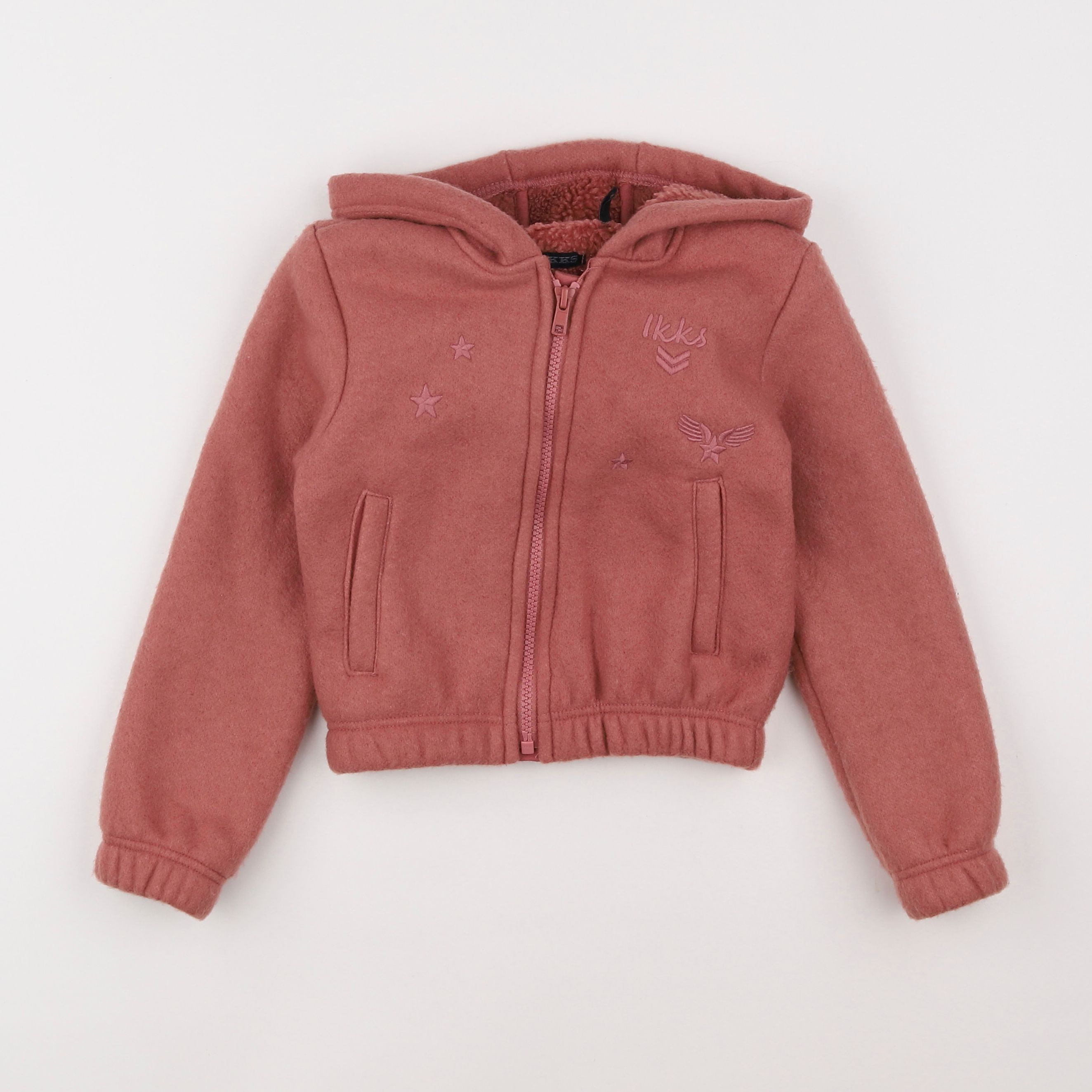 IKKS - veste rose - 6 ans