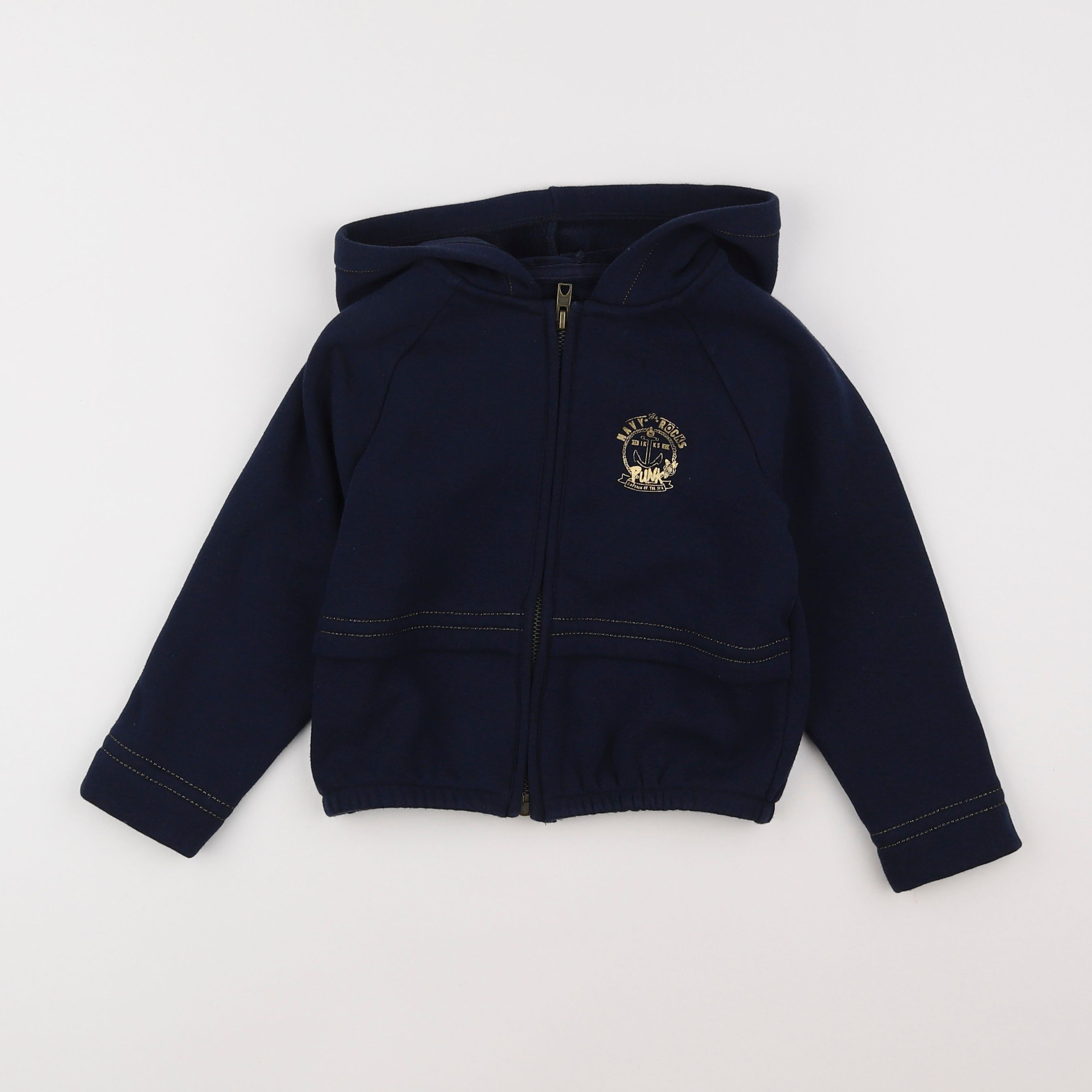 IKKS - sweat bleu - 5 ans