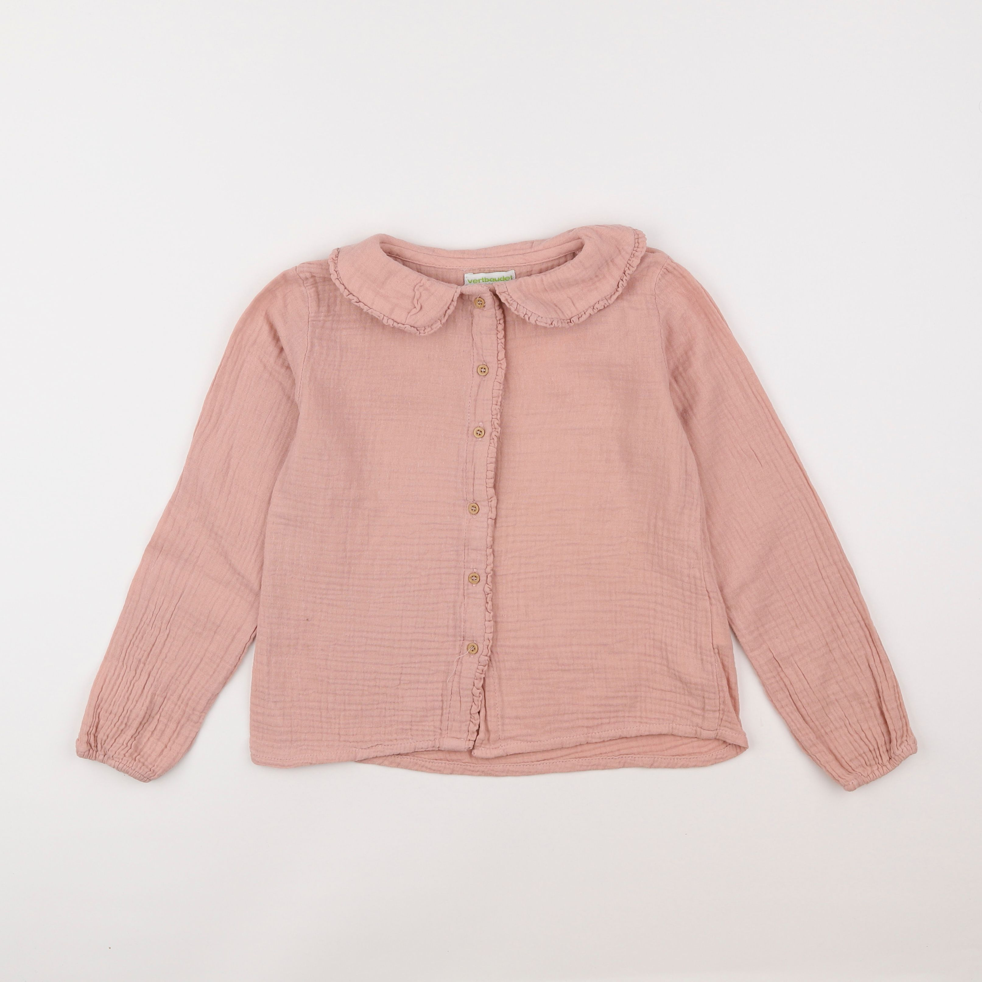 Vertbaudet - blouse rose - 8 ans