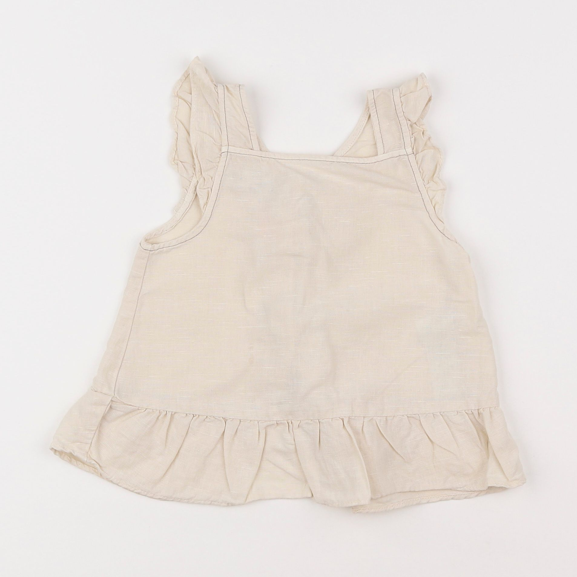 Zara - blouse beige - 2/3 ans