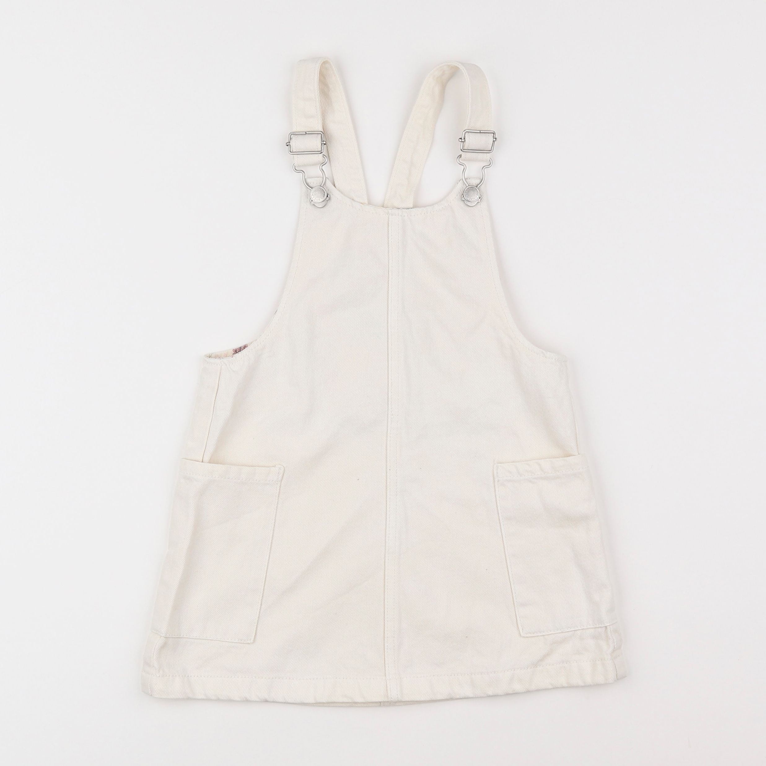 Zara - robe blanc - 3/4 ans