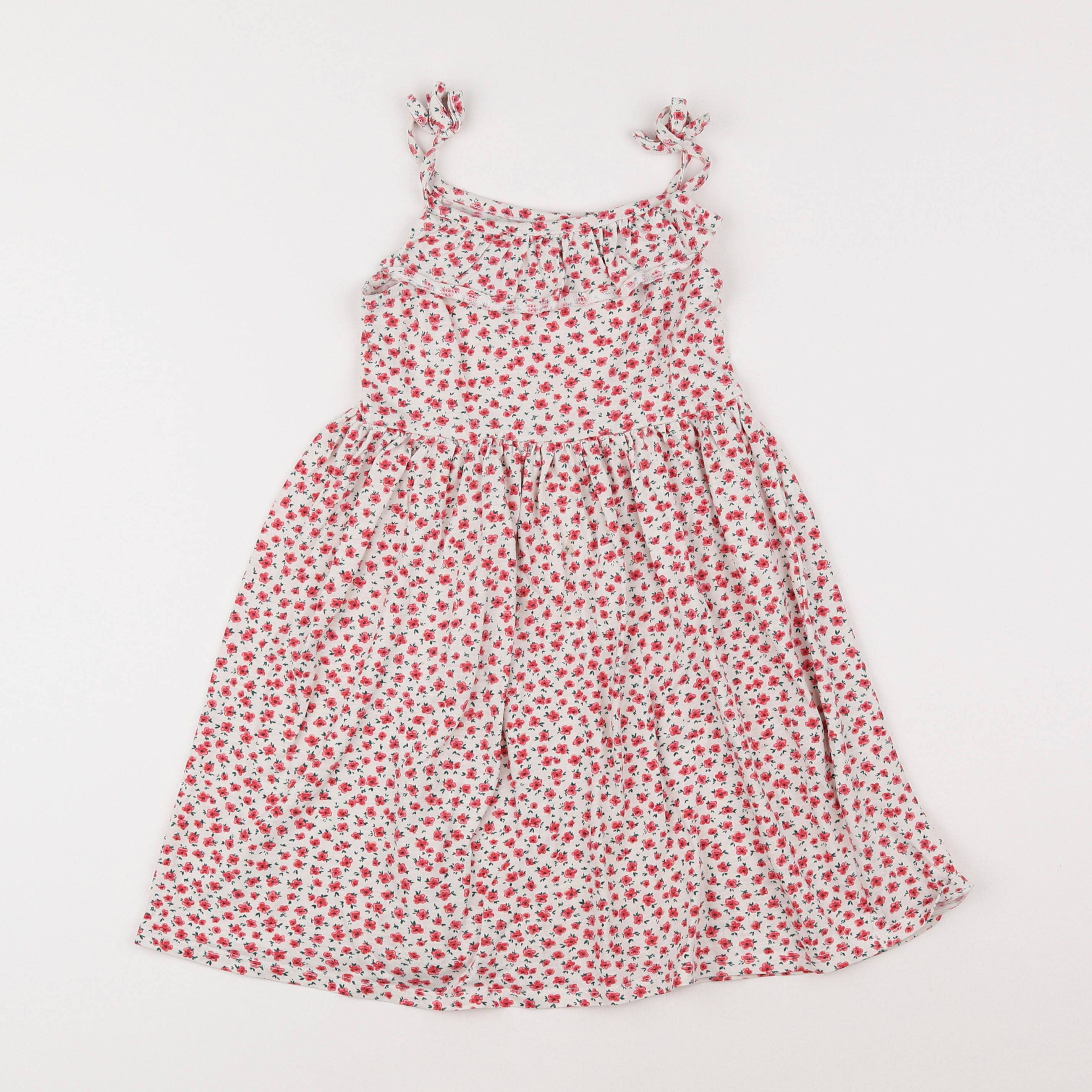 Vertbaudet - robe multicolore - 6 ans