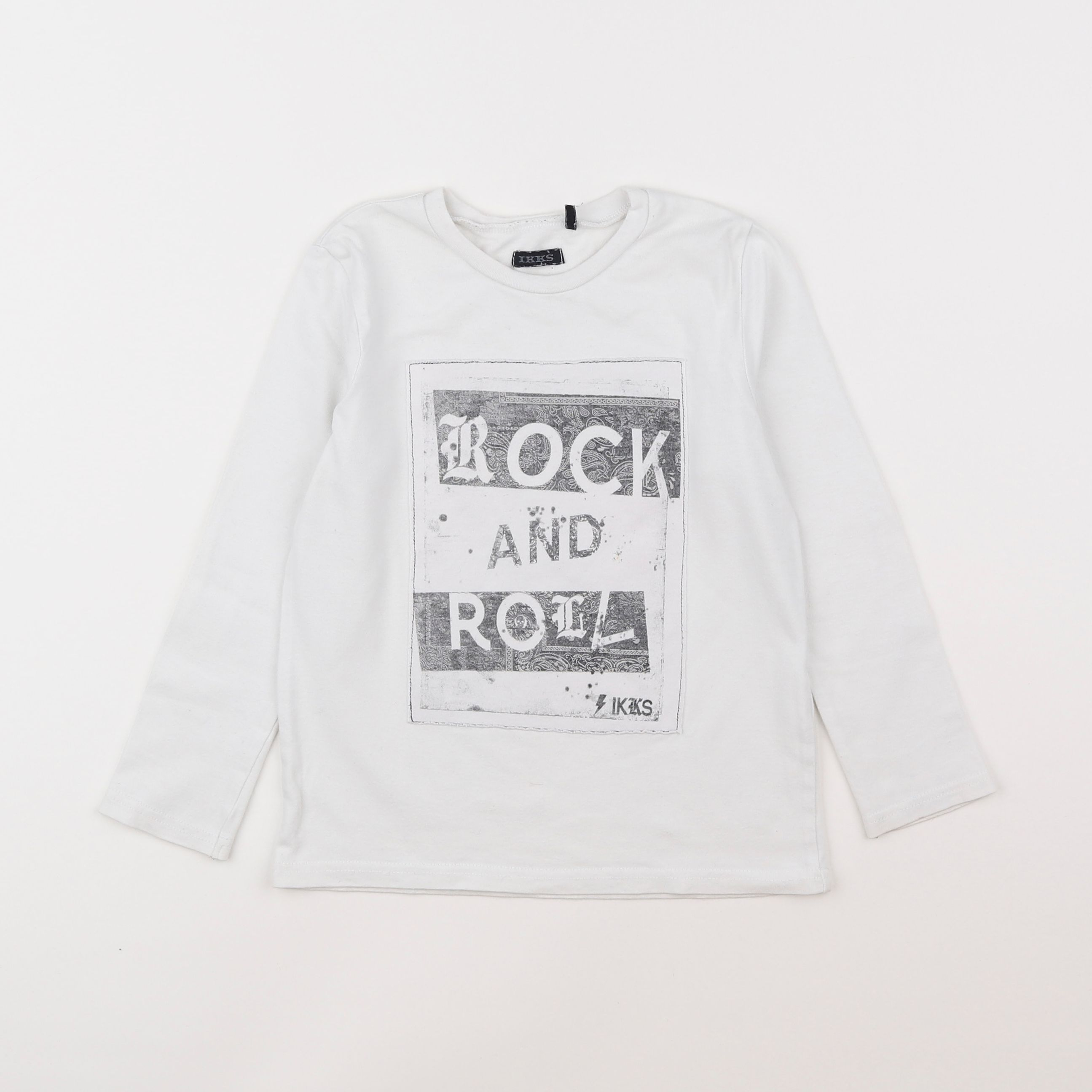 IKKS - tee-shirt blanc - 4 ans