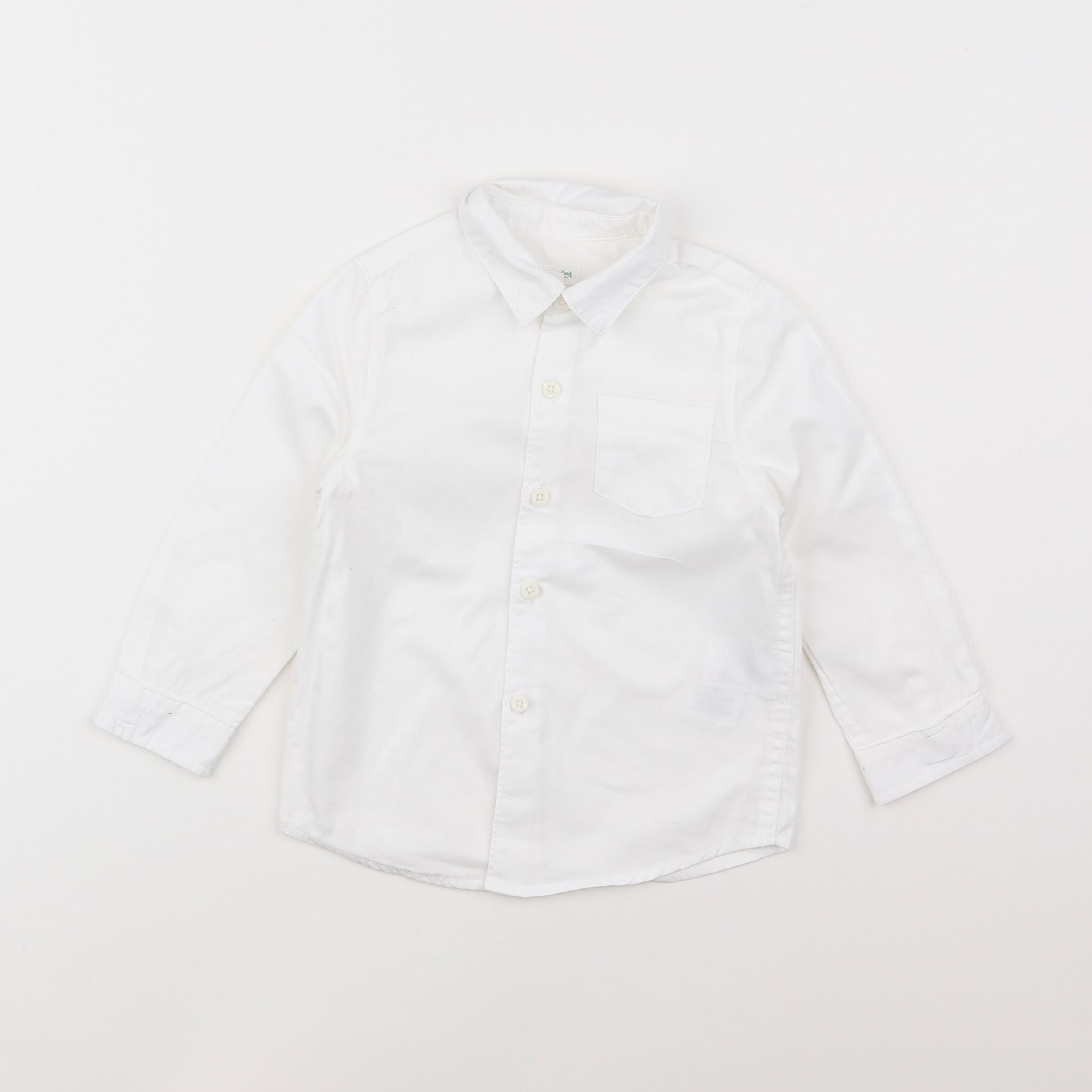 Vertbaudet - chemise blanc - 2 ans