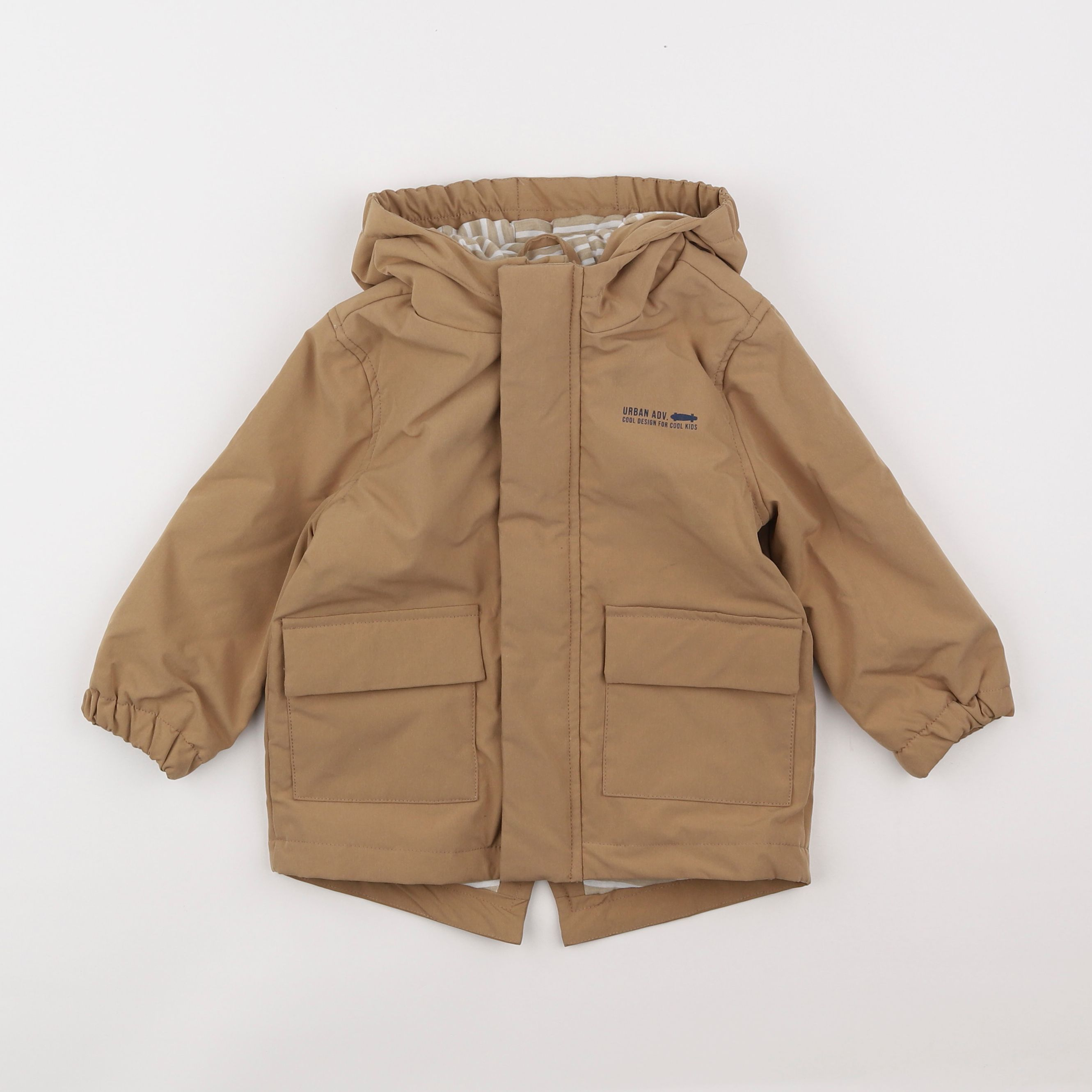 Vertbaudet - manteau marron - 2 ans