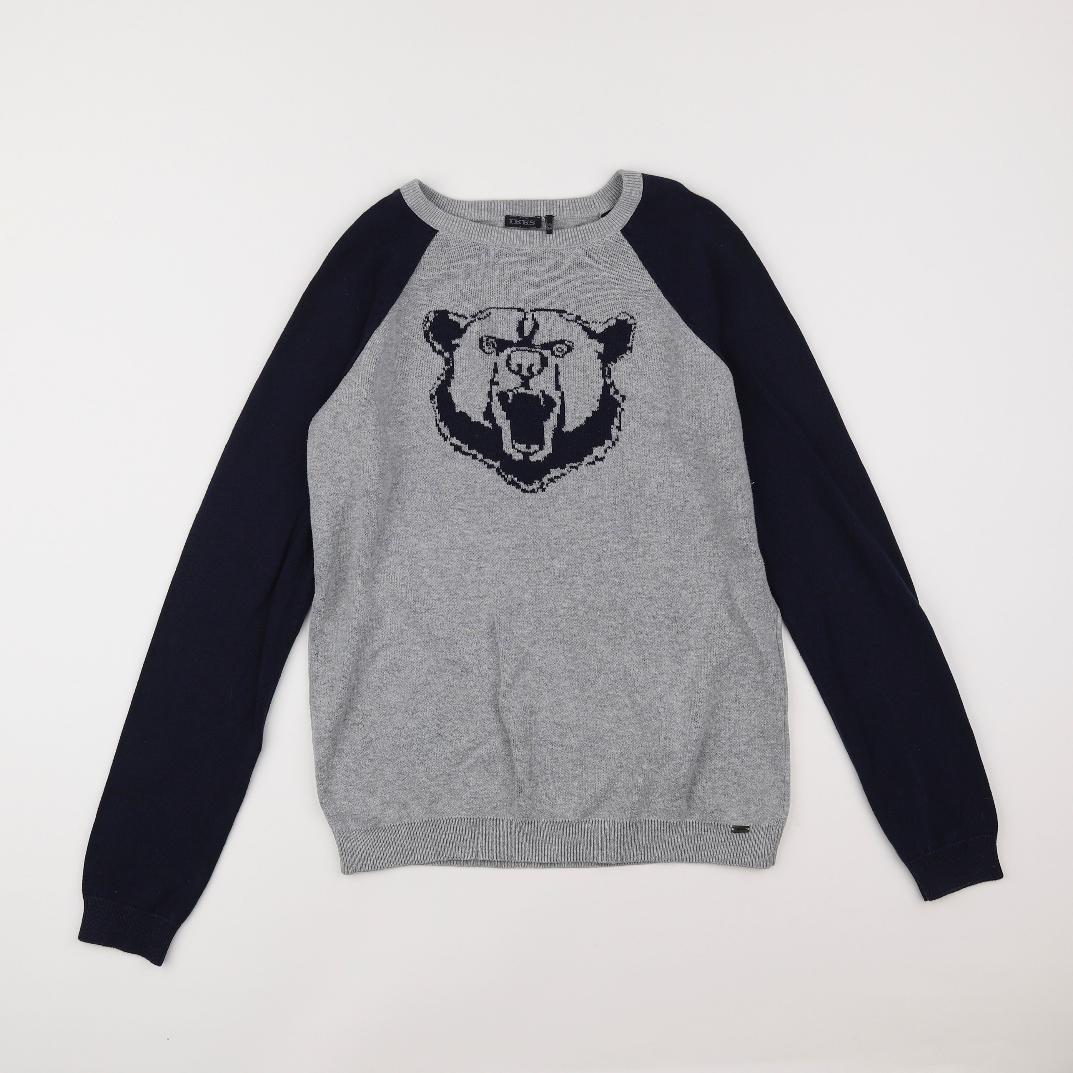 IKKS - pull gris - 14 ans