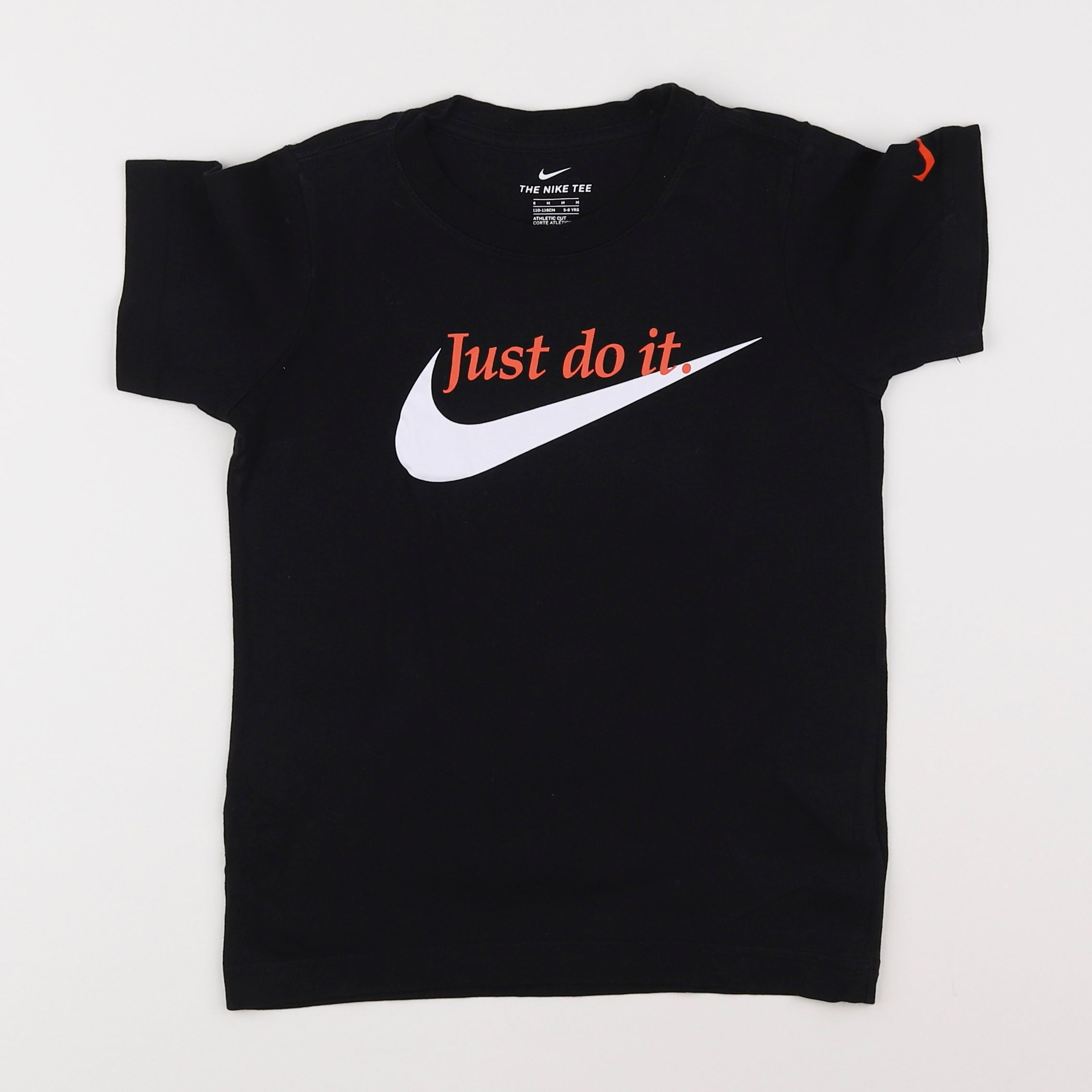 Nike - tee-shirt noir - 5/6 ans