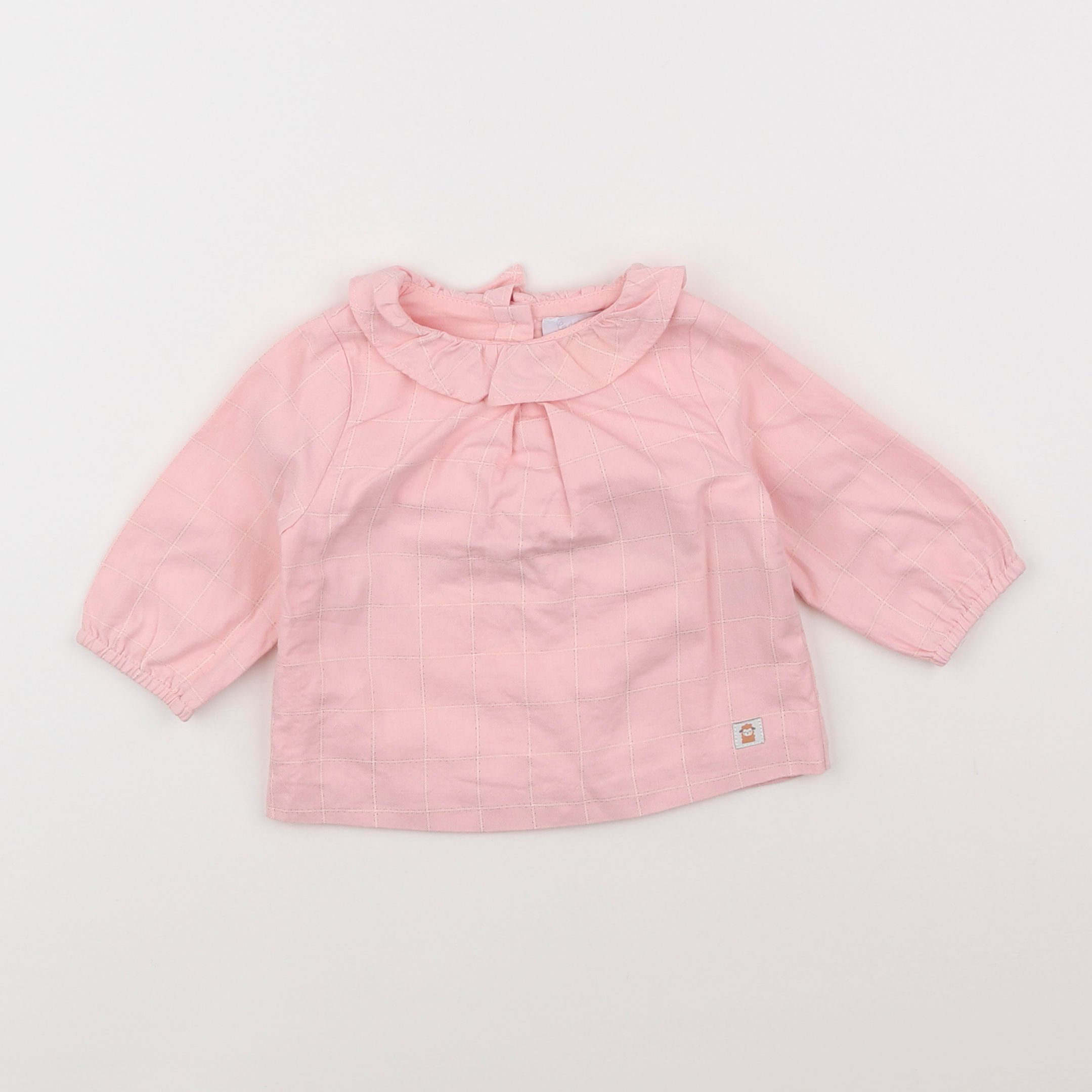 Cadet Rousselle - blouse rose - 3 mois