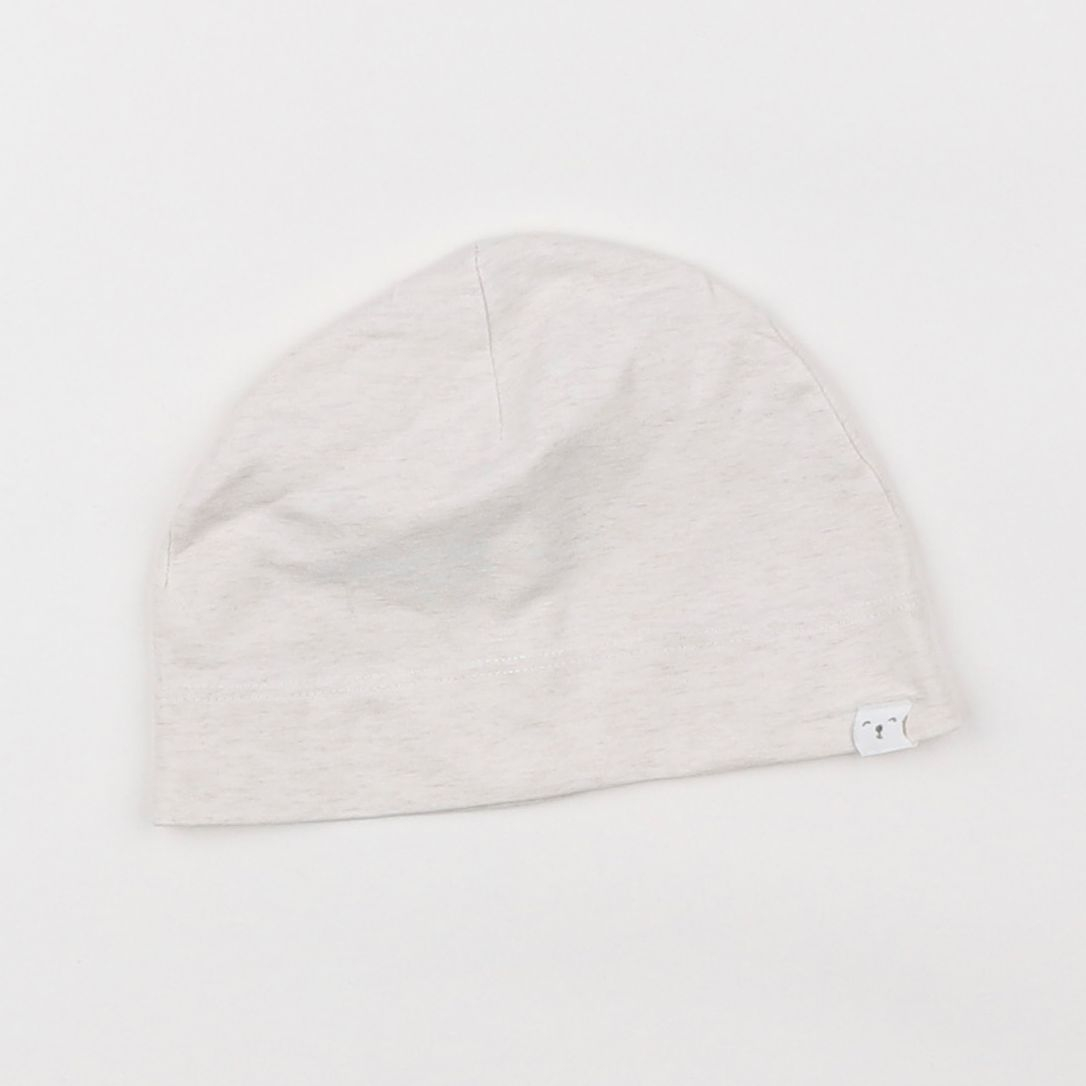 H&M - bonnet blanc - 9/12 mois