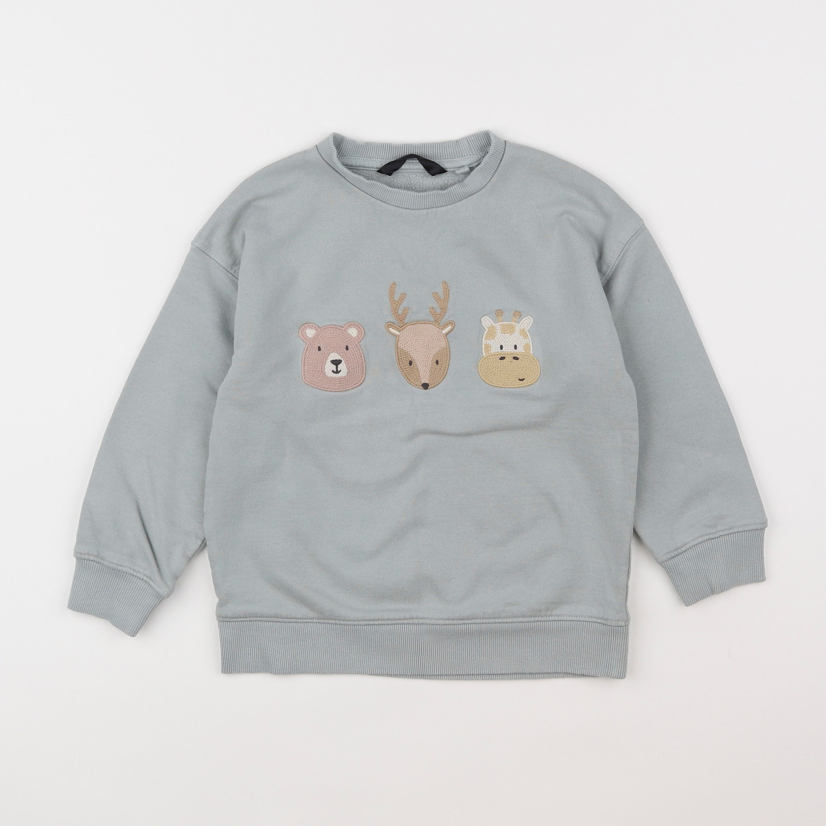 Next - sweat bleu - 4/5 ans